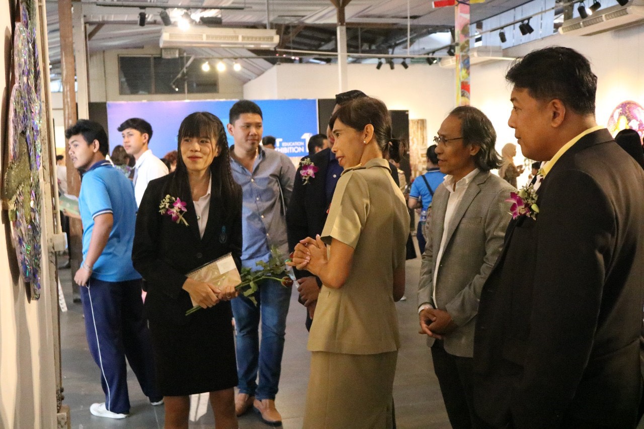 นิทรรศการโครงงานสร้างสรรค์ศิลปศึกษานิพนธ์ "Art Education Thesis Exhibition 1"