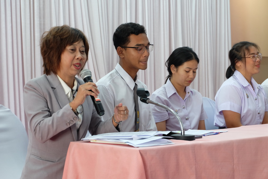 โครงการสัมมนานิสิตหลังออกปฏิบัติการสอนสำหรับนิสิต ชั้นปีที่ 1 หลักสูตรการศึกษาบัณฑิต (หลักสูตร 4 ปี) ประจำปีการศึกษา 2562