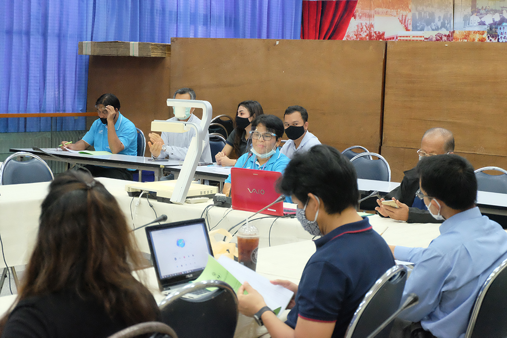 ประชุมเรื่อง “การวางแผนและการเตรียมการเคลื่อนย้ายไปยังอาคารศูนย์ปฎิบัติการวิชาชีพครู "