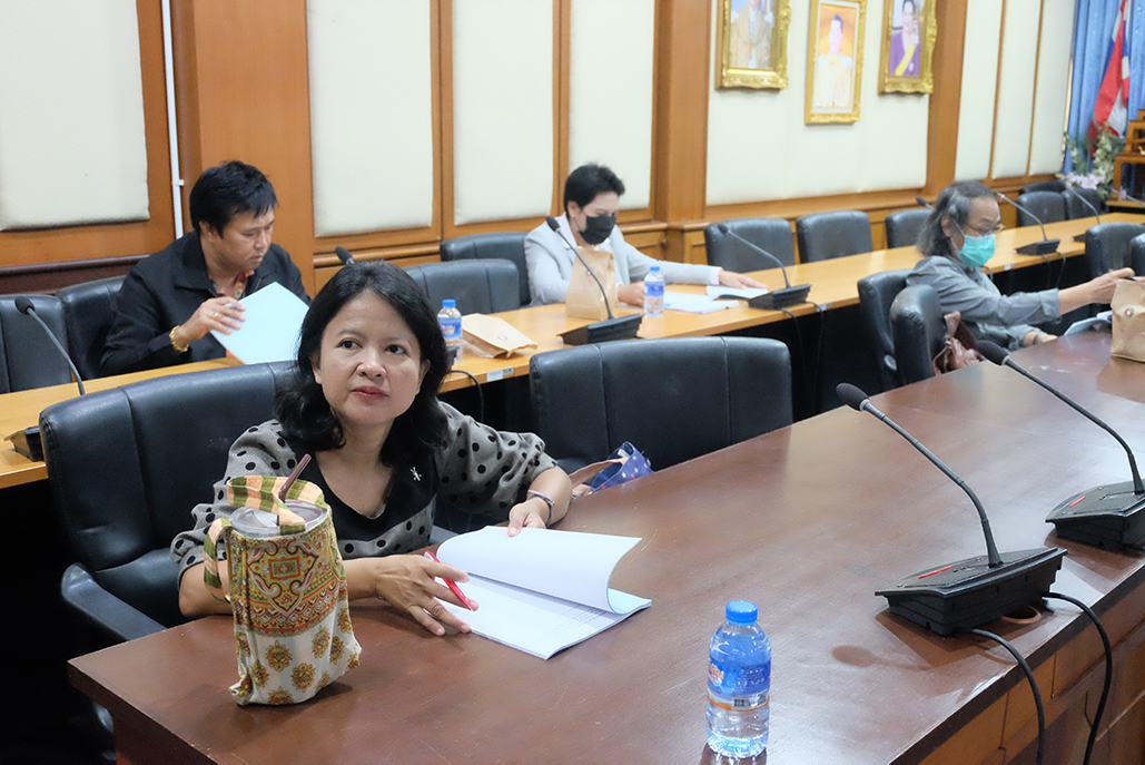ประชุมเรื่อง การพิจารณา/หารือโครงการและแผนปรับปรุงหลักสูตรแบบคลัสเตอร์