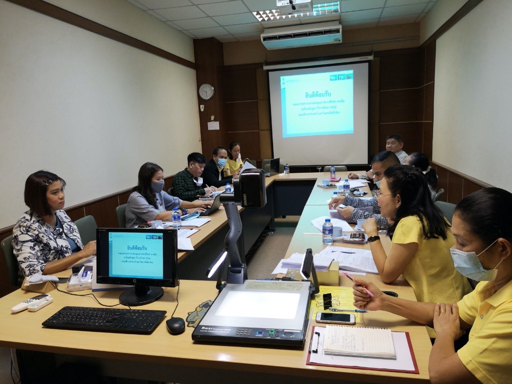การประเมินคุณภาพการศึกษาภายใน ระดับหลักสูตร ประจำปีการศึกษา 2562 หลักสูตรการศึกษามหาบัณฑิต สาขาวิชาการศึกษาเพื่อพัฒนาทรัพยากรมนุษย์