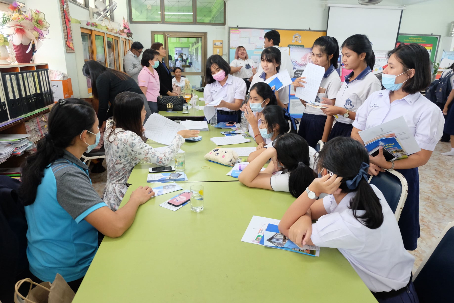 คณะศึกษาศาสตร์ได้เข้าร่วม โครงการมหาวิทยาลัยทักษิณสัญจร แนะแนวการศึกษาต่อ ประจำปีการศึกษา 2564
