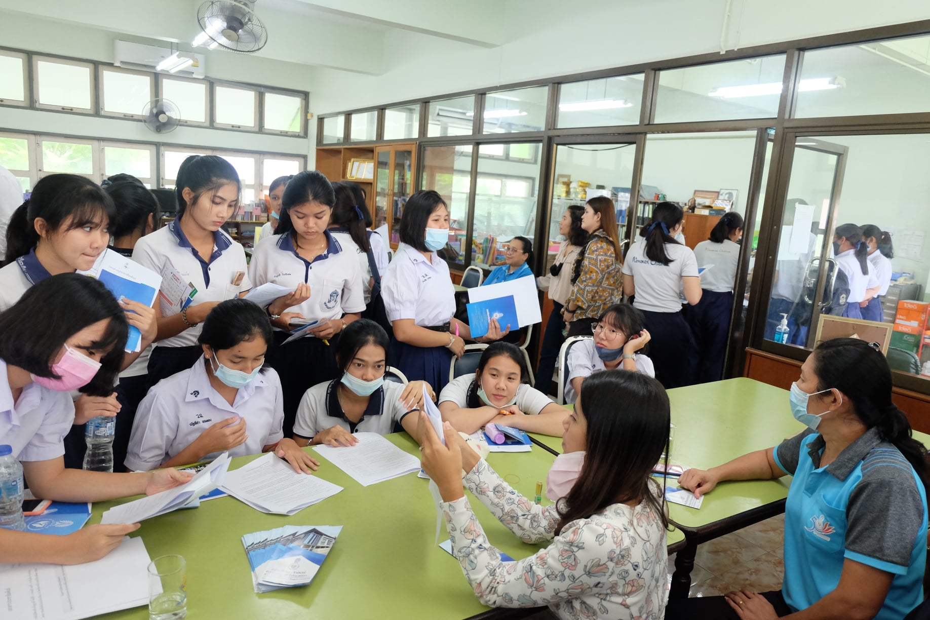 คณะศึกษาศาสตร์ได้เข้าร่วม โครงการมหาวิทยาลัยทักษิณสัญจร แนะแนวการศึกษาต่อ ประจำปีการศึกษา 2564