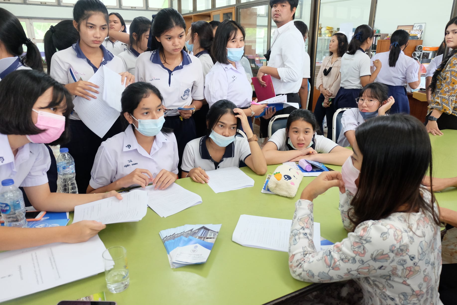 คณะศึกษาศาสตร์ได้เข้าร่วม โครงการมหาวิทยาลัยทักษิณสัญจร แนะแนวการศึกษาต่อ ประจำปีการศึกษา 2564