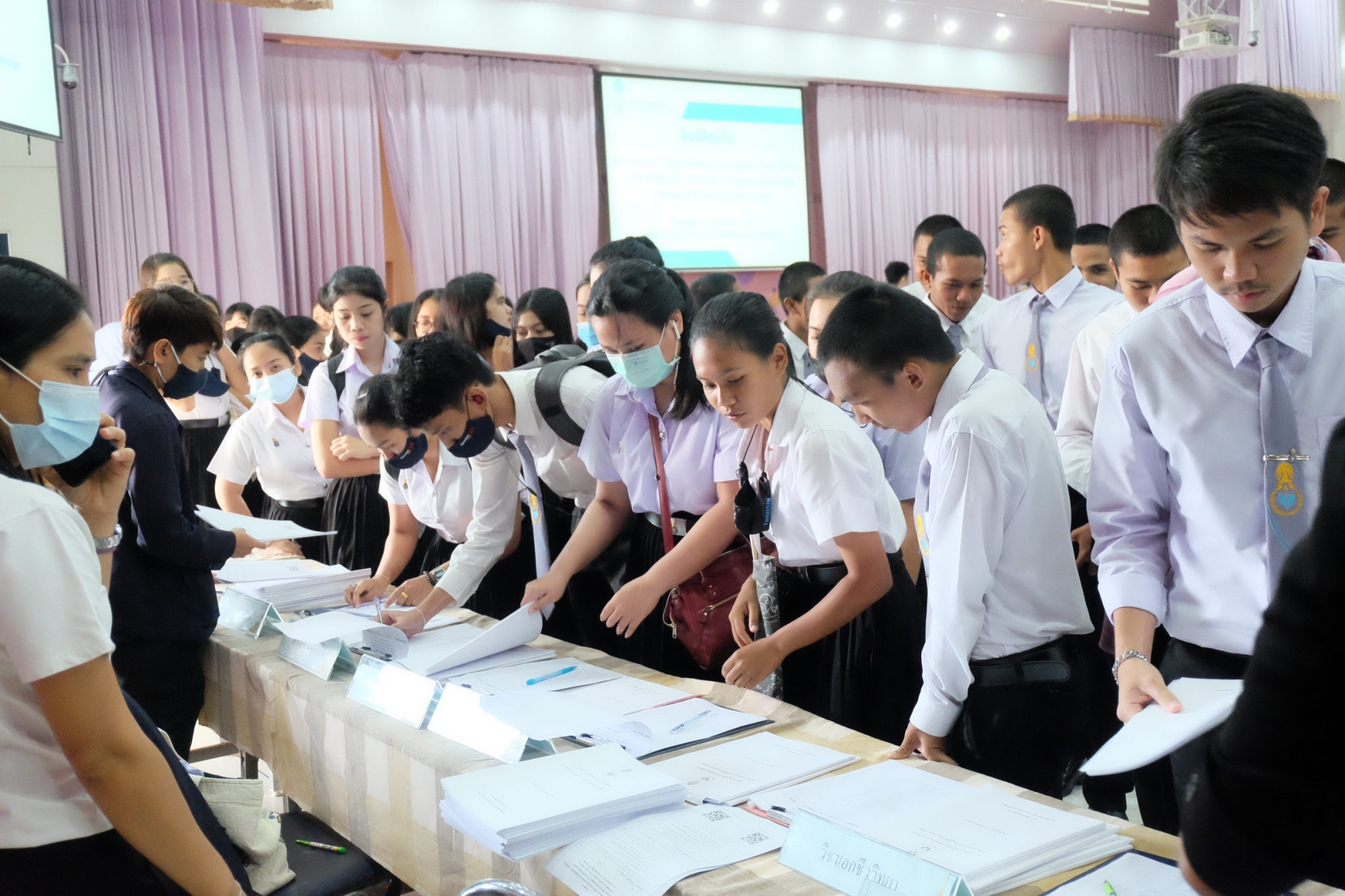 โครงการปฐมนิเทศนิสิตก่อนออกปฏิบัติการสอนในสถานศึกษา สำหรับนิสิตชั้นปีที่ 1 และชั้นปีที่ 2 หลักสูตรการศึกษาบัณฑิต (หลักสูตร 4 ปี)