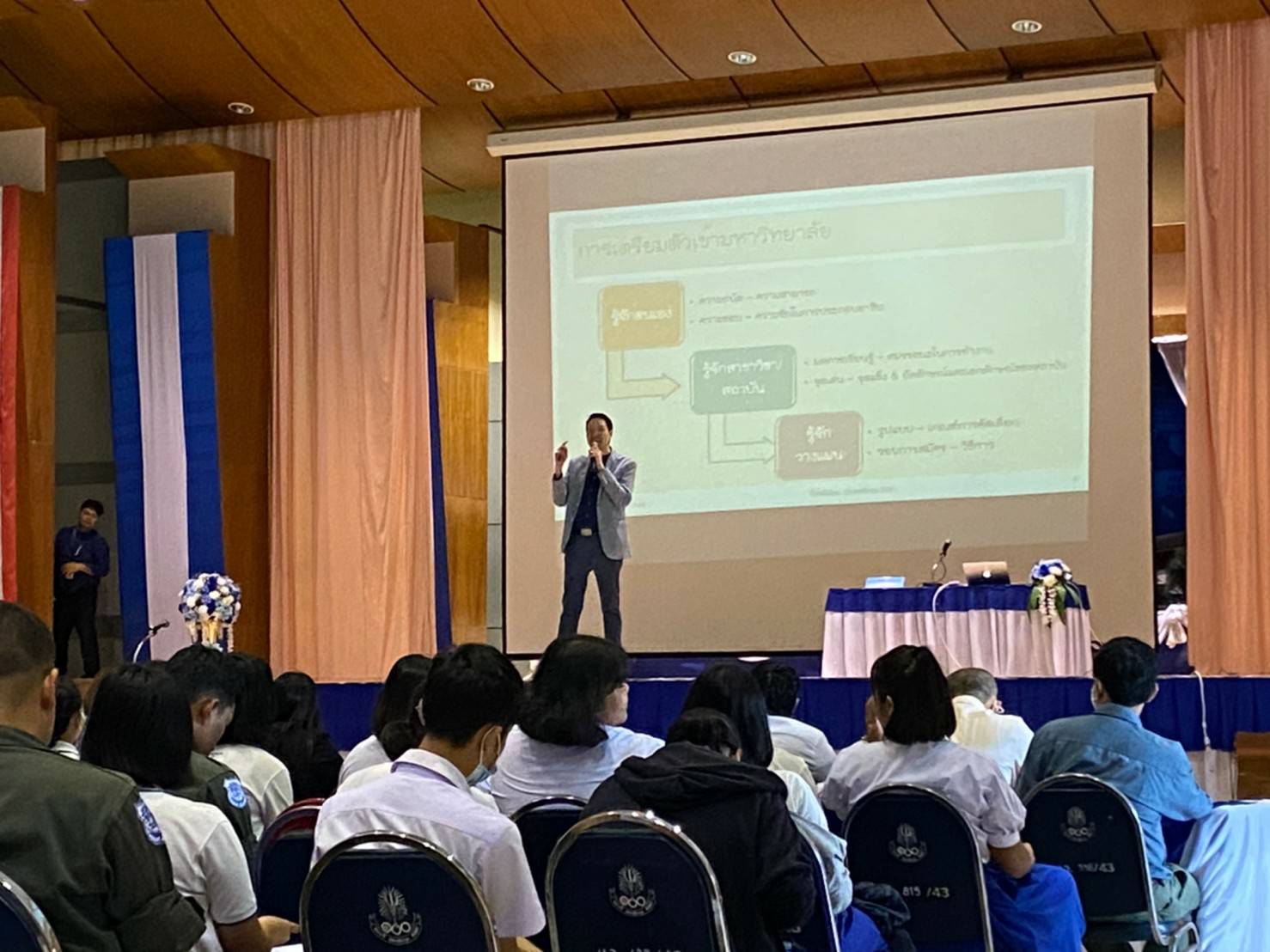 คณะศึกษาศาสตร์เข้าร่วม กิจกรรม "เปิดบ้าน สานฝัน วันแนะแนว" ณ โรงเรียนมหาวชิราวุช จ.สงขลา