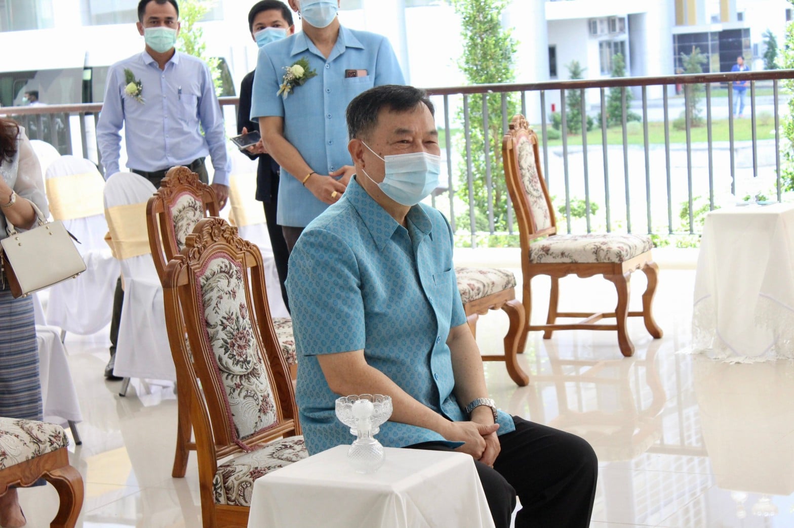 พิธีทำบุญอาคารสืบสานคุรุคารวะ