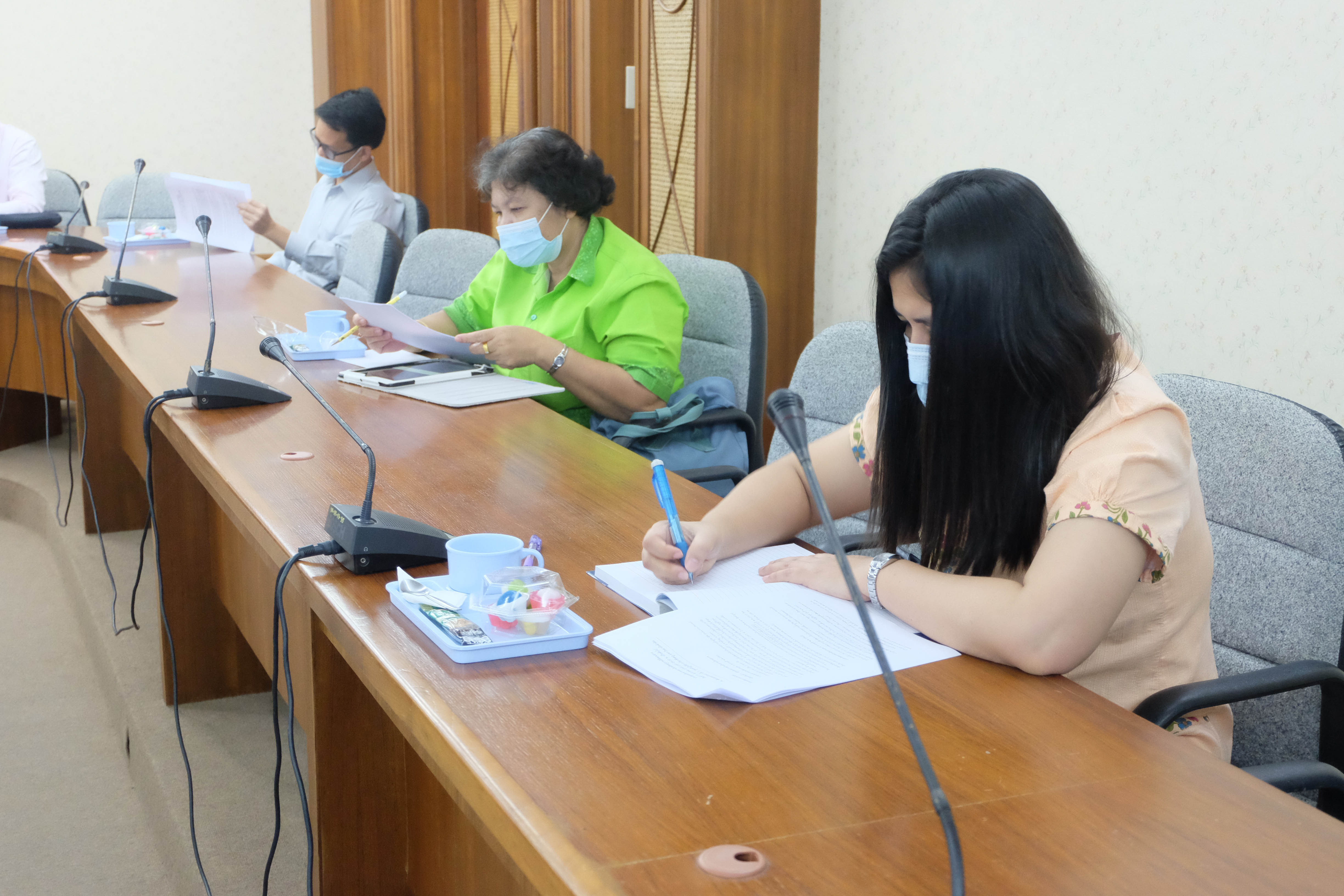 จัดการประชุมสรุปผลการจัดการดำเนินงานครูเพื่อพัฒนาท้องถิ่น ระยะการเข้าสู่วิชาชีพ (Induction Period)
