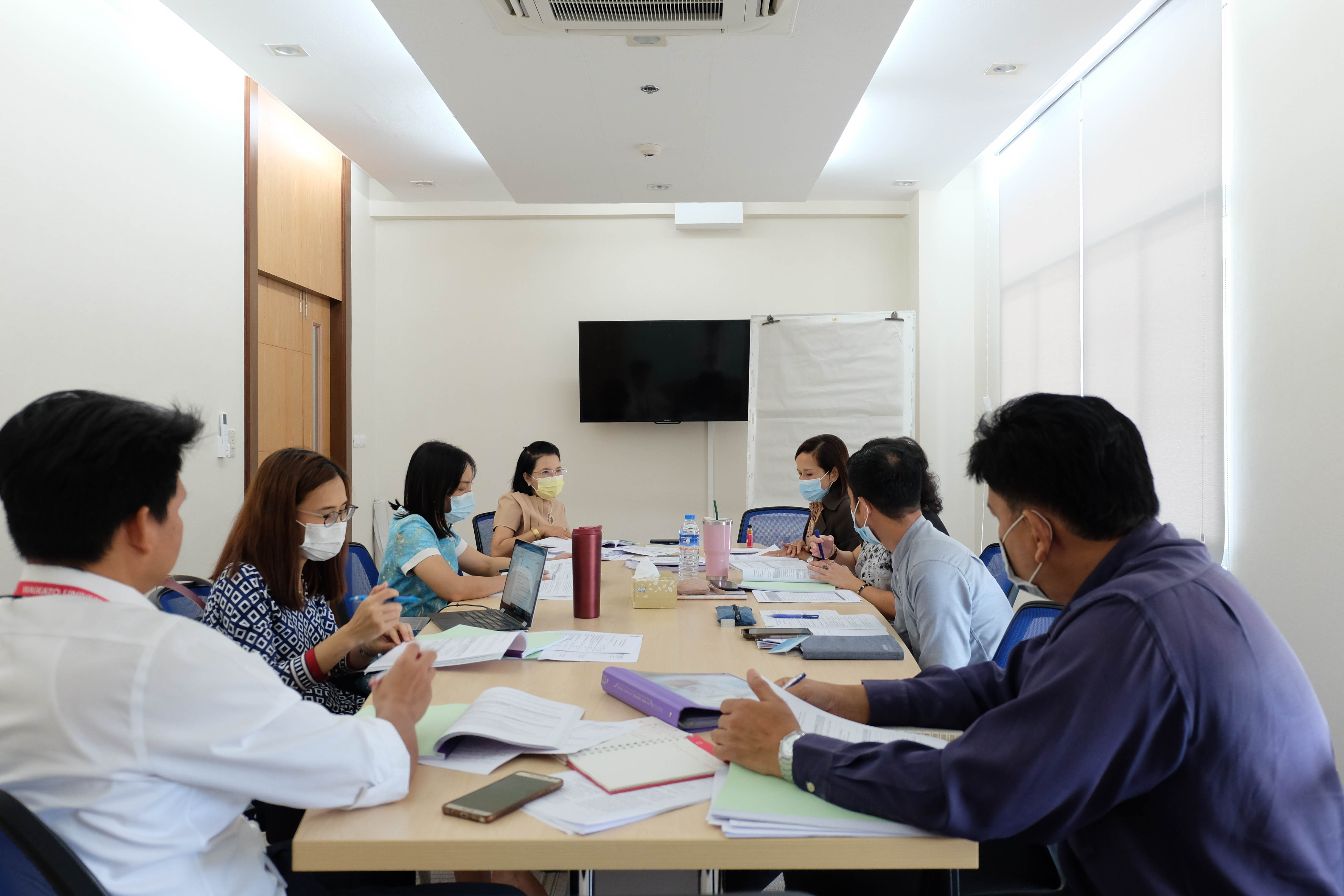 การประชุมทีมผุ้บริหารคณะศึกษาศาสตร์ ประจำวันที่ 10 กุมภาพันธ์ 2564