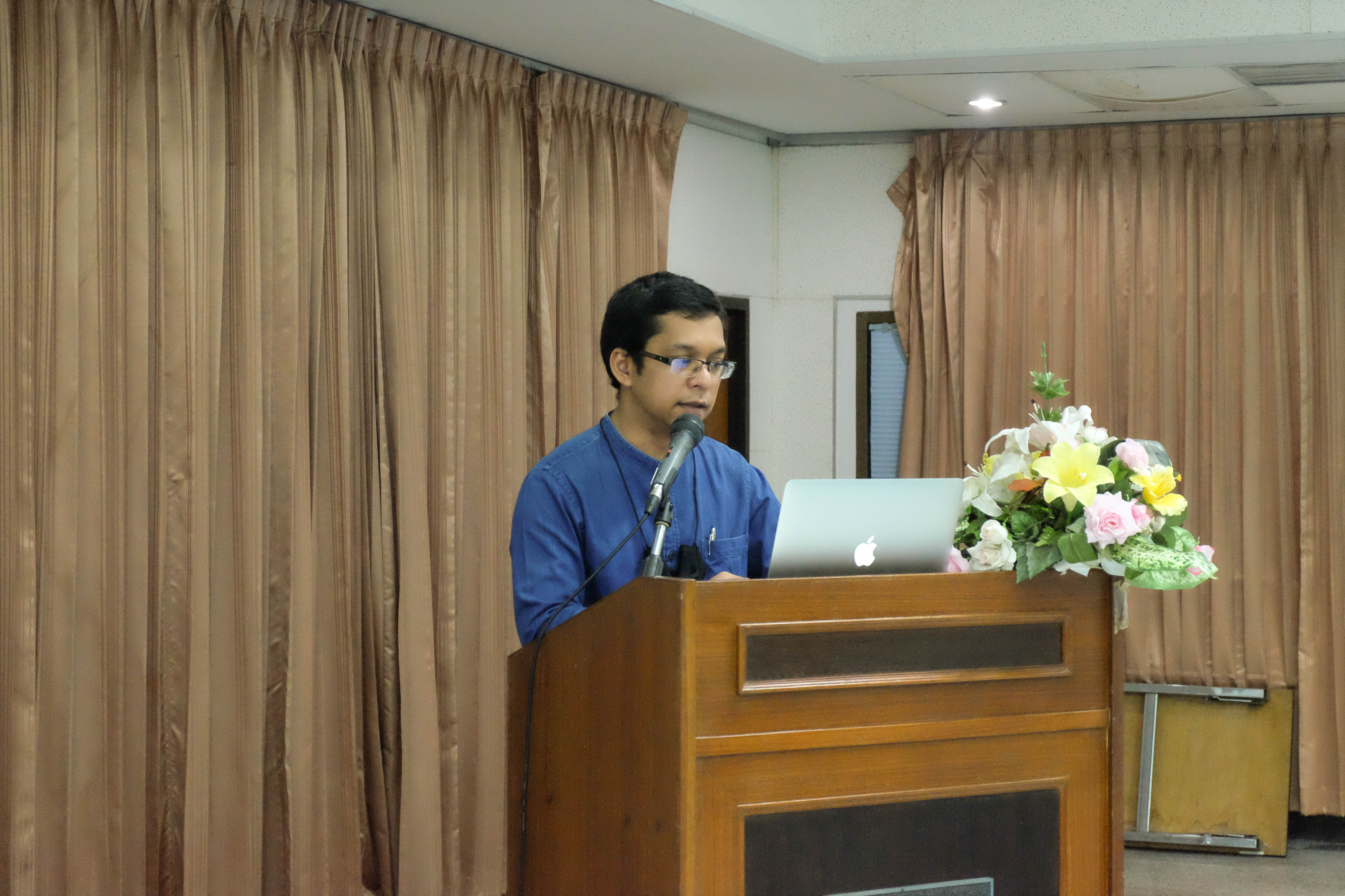 การประชุมวิชาการนำเสนอผลงานวิจัย “นวัตกรรมวิชาชีพครู” ร่วมกับเครือข่ายสถาบันผลิตครูภาคใต้ตอนล่าง ครั้งที่ 4
