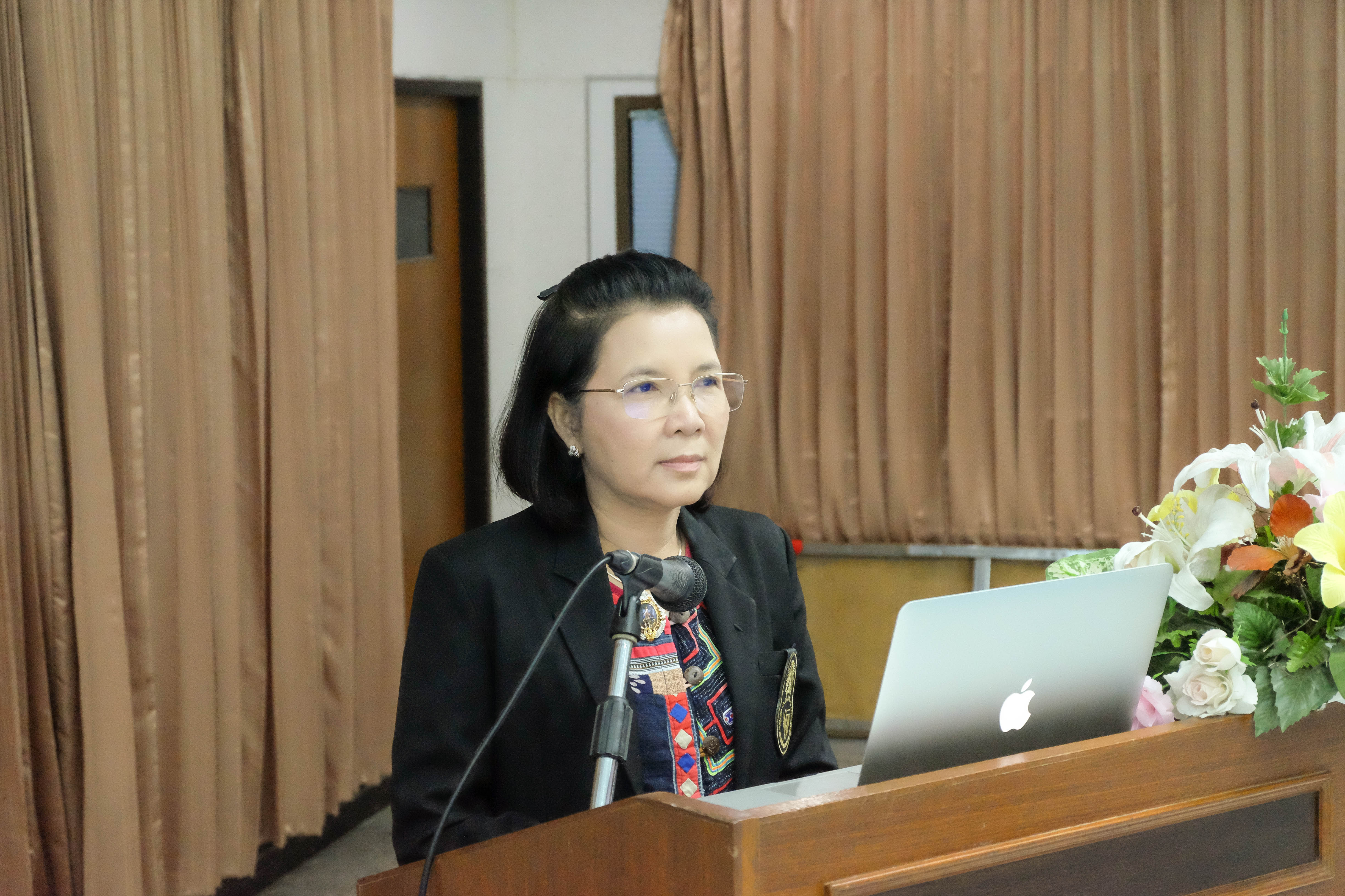 การประชุมวิชาการนำเสนอผลงานวิจัย “นวัตกรรมวิชาชีพครู” ร่วมกับเครือข่ายสถาบันผลิตครูภาคใต้ตอนล่าง ครั้งที่ 4