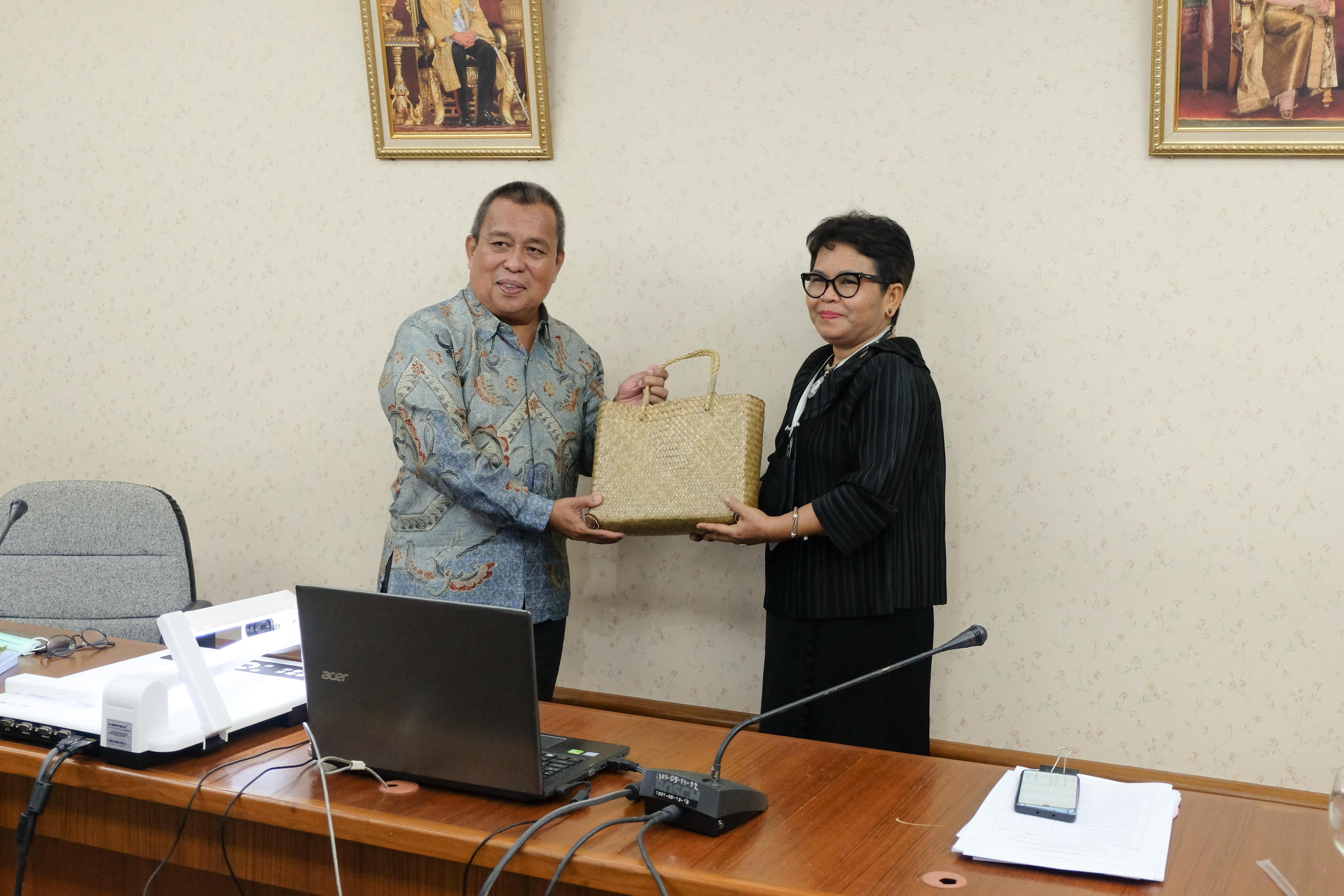 ต้อนรับกงสุลใหญ่สาธารณะรัฐอินโดนีเซีย ประจำจังหวัดสงขลา
