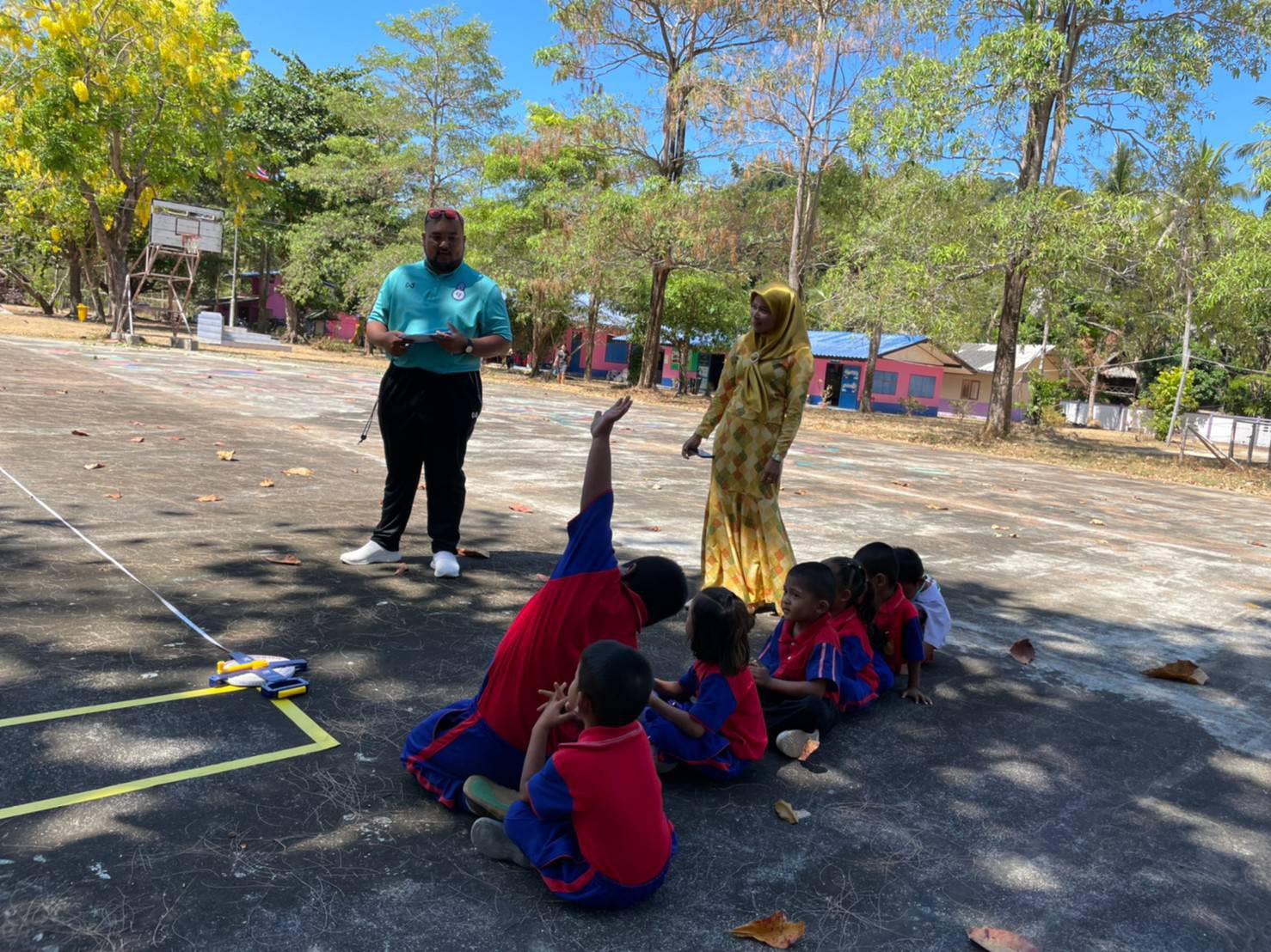 โครงการพัฒนาศักยภาพฯ ร่วมกับสาขาวิชาพลศึกษาและสุขศึกษา จัดโครงการทดสอบสมรรถภาพทางกายของนักเรียน ชั้นป.1-ป6