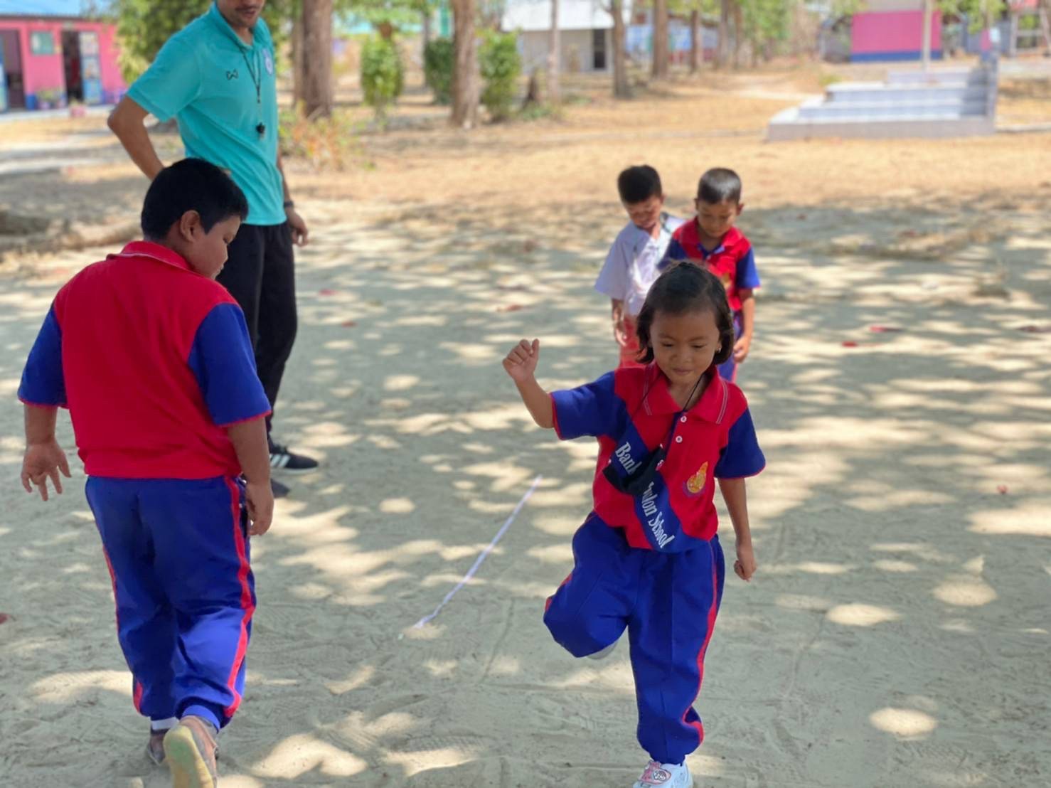 โครงการพัฒนาศักยภาพฯ ร่วมกับสาขาวิชาพลศึกษาและสุขศึกษา จัดโครงการทดสอบสมรรถภาพทางกายของนักเรียน ชั้นป.1-ป6