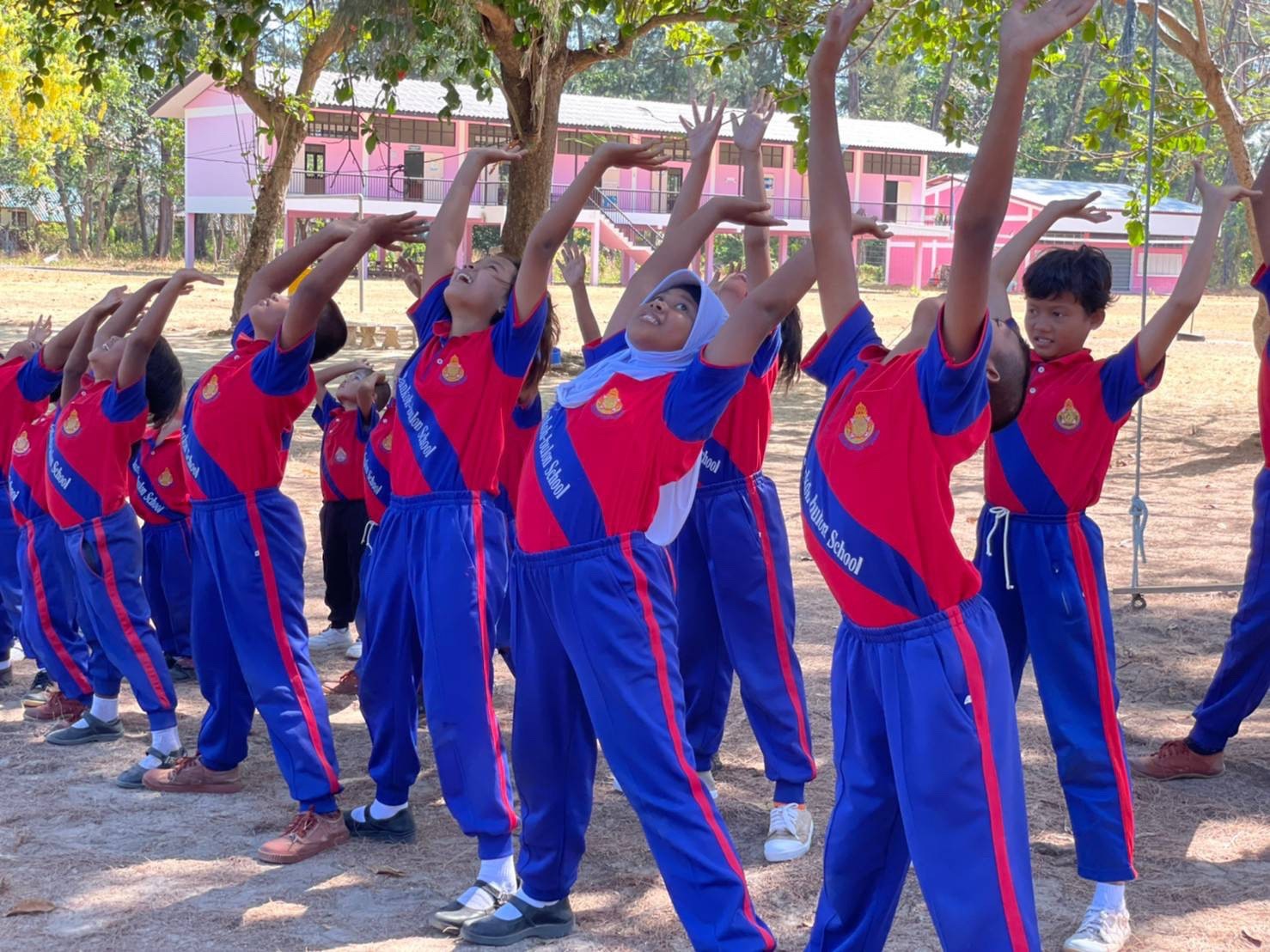 โครงการพัฒนาศักยภาพฯ ร่วมกับสาขาวิชาพลศึกษาและสุขศึกษา จัดโครงการทดสอบสมรรถภาพทางกายของนักเรียน ชั้นป.1-ป6