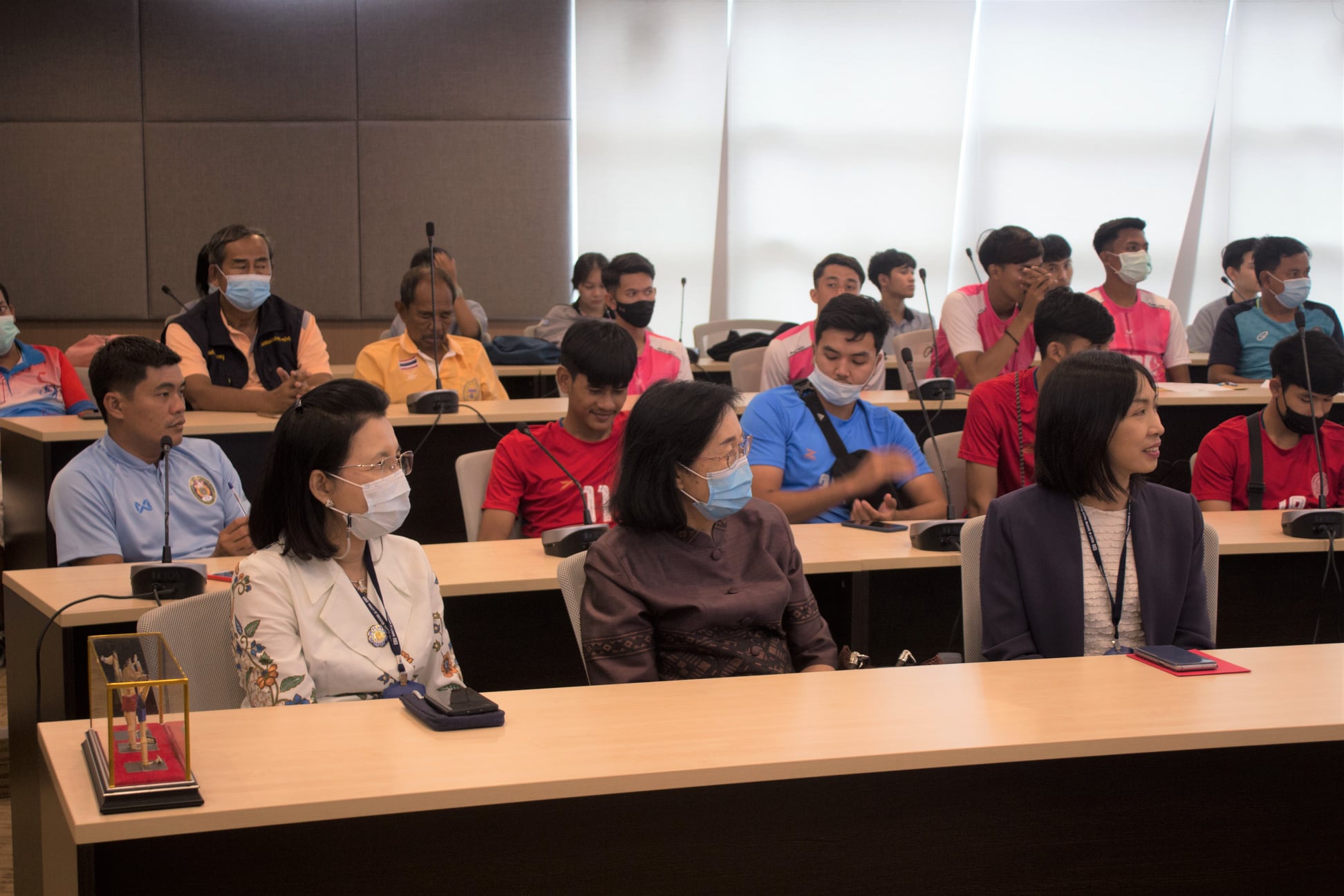 การประชุมผู้จัดการทีม การแข่งขันกีฬาฟุตบอล University League ครั้งที่ 1 รอบคัดเลือก เขตภาคใต้