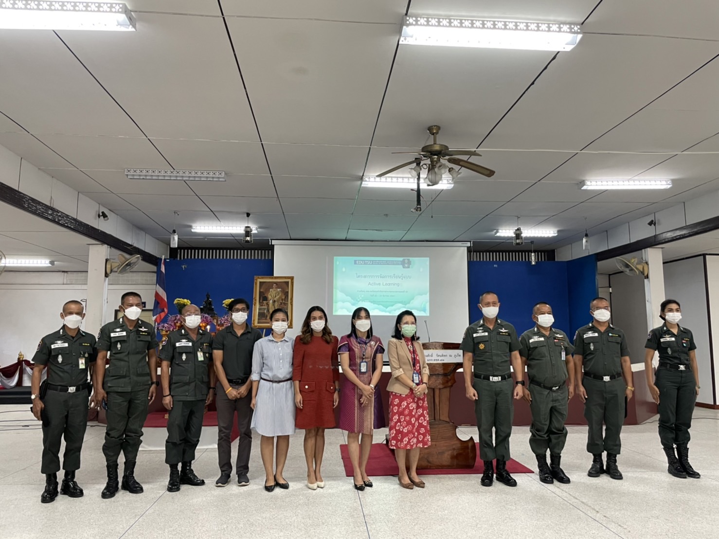 โครงการพัฒนาศักยภาพโรงเรียนในพระราชดำริและโรงเรียนขาดแคลนในเขตพื้นที่การศึกษา ๔ จังหวัดภาคใต้ มหาวิทยาลัยทักษิณ