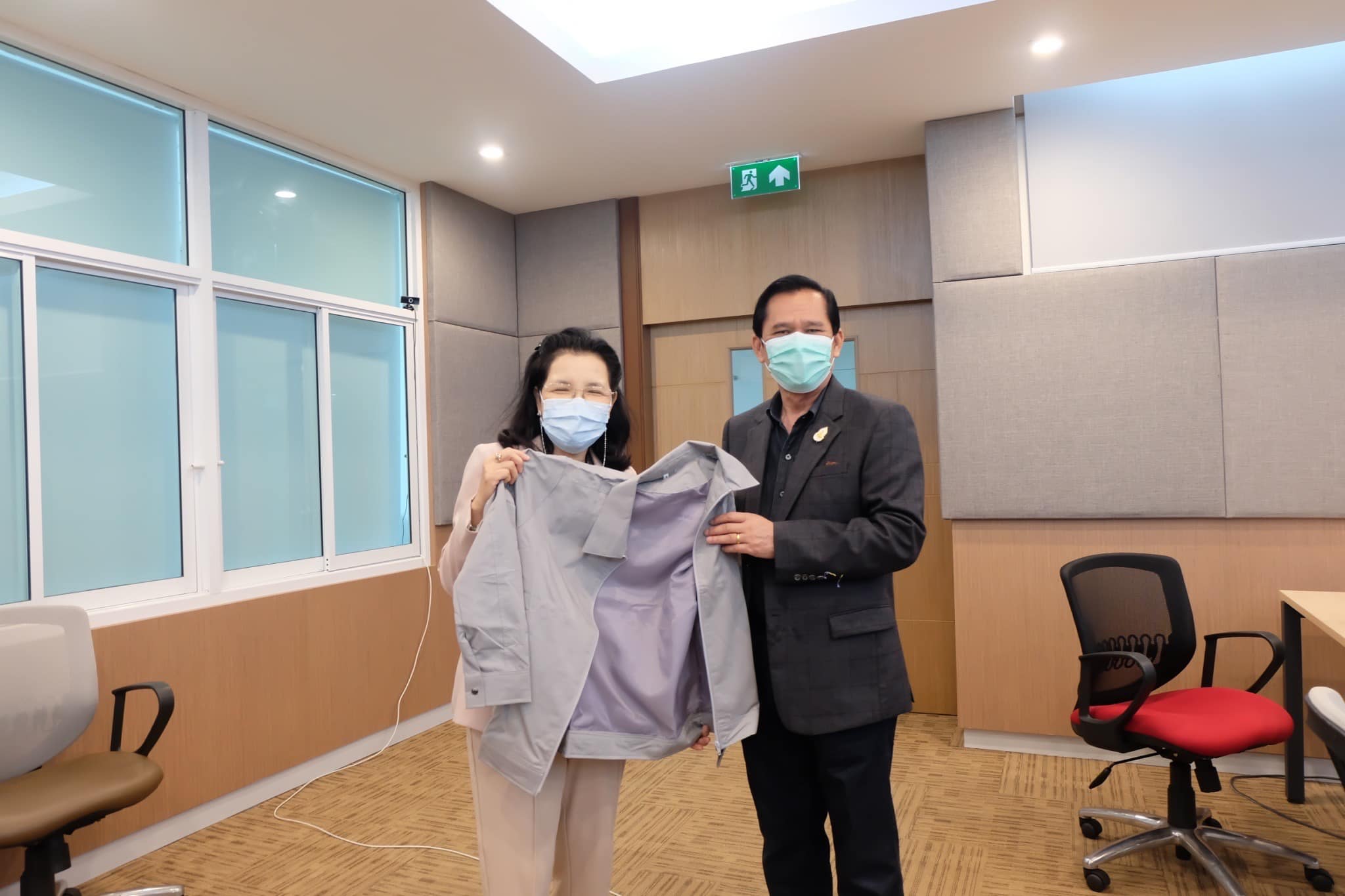 ประชุมร่วมรับฟังการสะท้อนผลการดำเนินงาน และกระบวนการพัฒนาสมรรถนะครูและโรงเรียน ตชด.