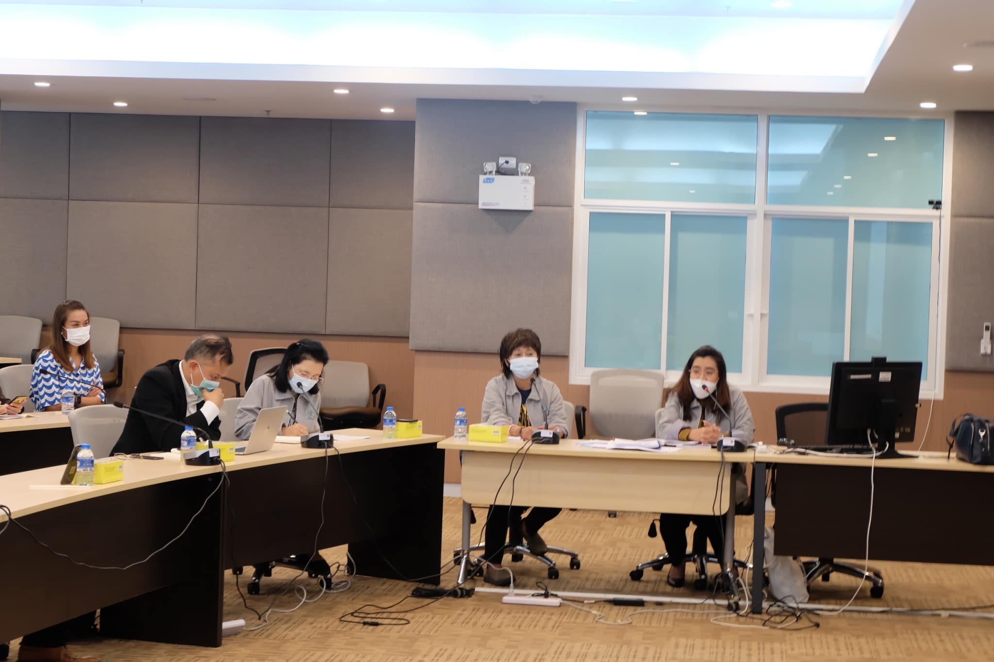 ประชุมร่วมรับฟังการสะท้อนผลการดำเนินงาน และกระบวนการพัฒนาสมรรถนะครูและโรงเรียน ตชด.