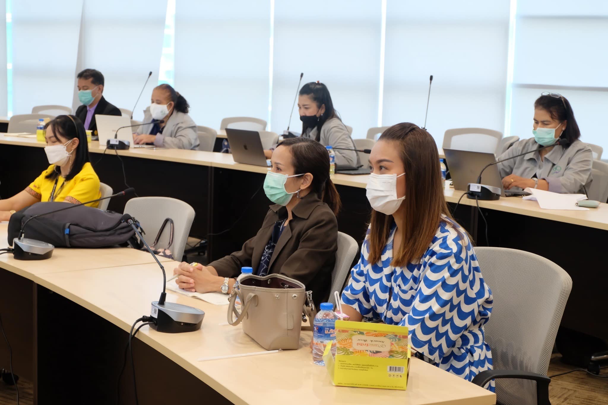 ประชุมร่วมรับฟังการสะท้อนผลการดำเนินงาน และกระบวนการพัฒนาสมรรถนะครูและโรงเรียน ตชด.