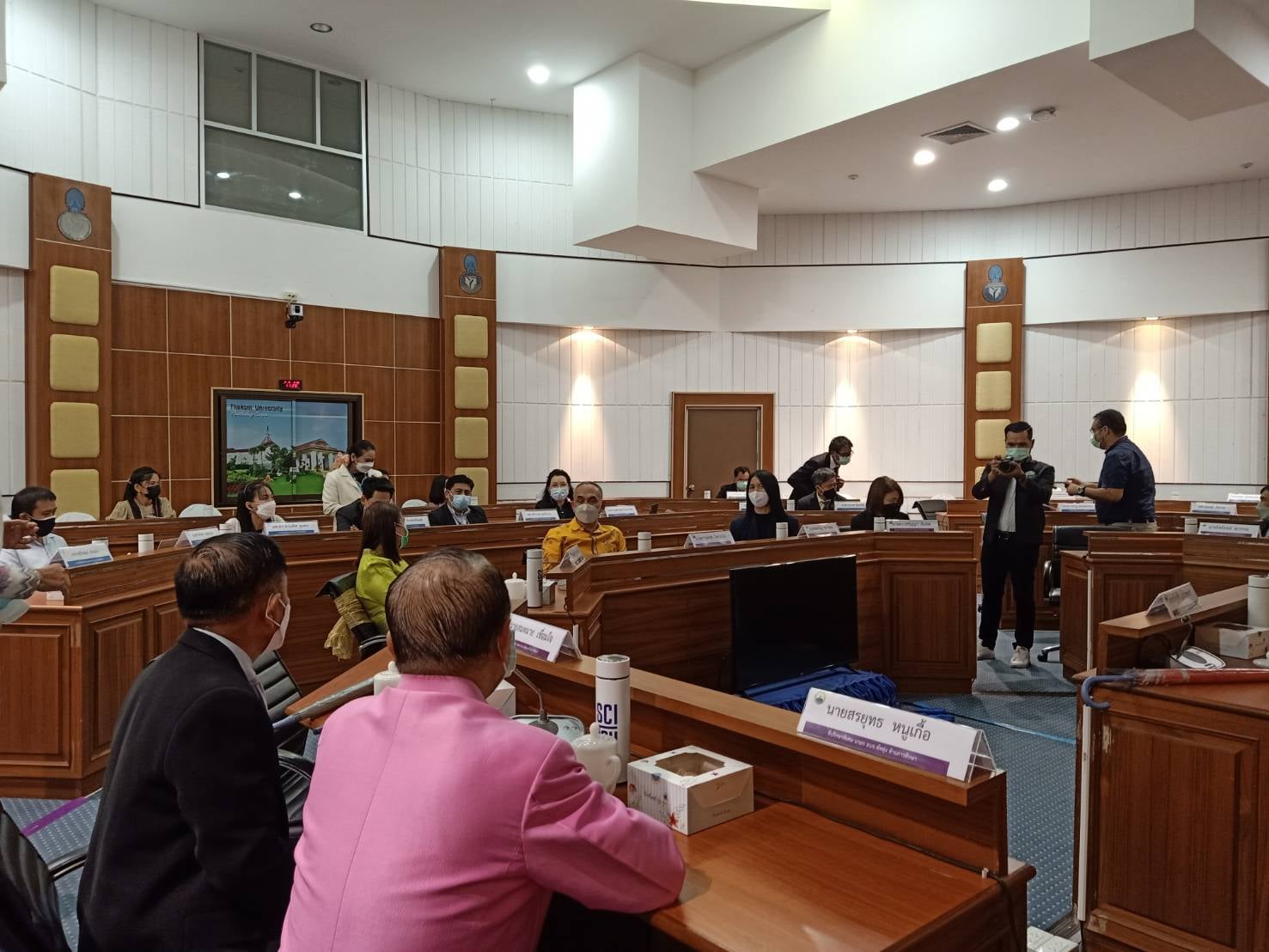 คณบดีคณะศึกษาศาสตร์ พร้อมทีมบริหารและบุคลากร เข้าร่วมลงนามบันทึกข้อตกลงความร่วมมือทางวิชาการระหว่าง องค์การบริหารส่วนจังหวัดพัทลุง กับ มหาวิทยาลัยทักษิณ