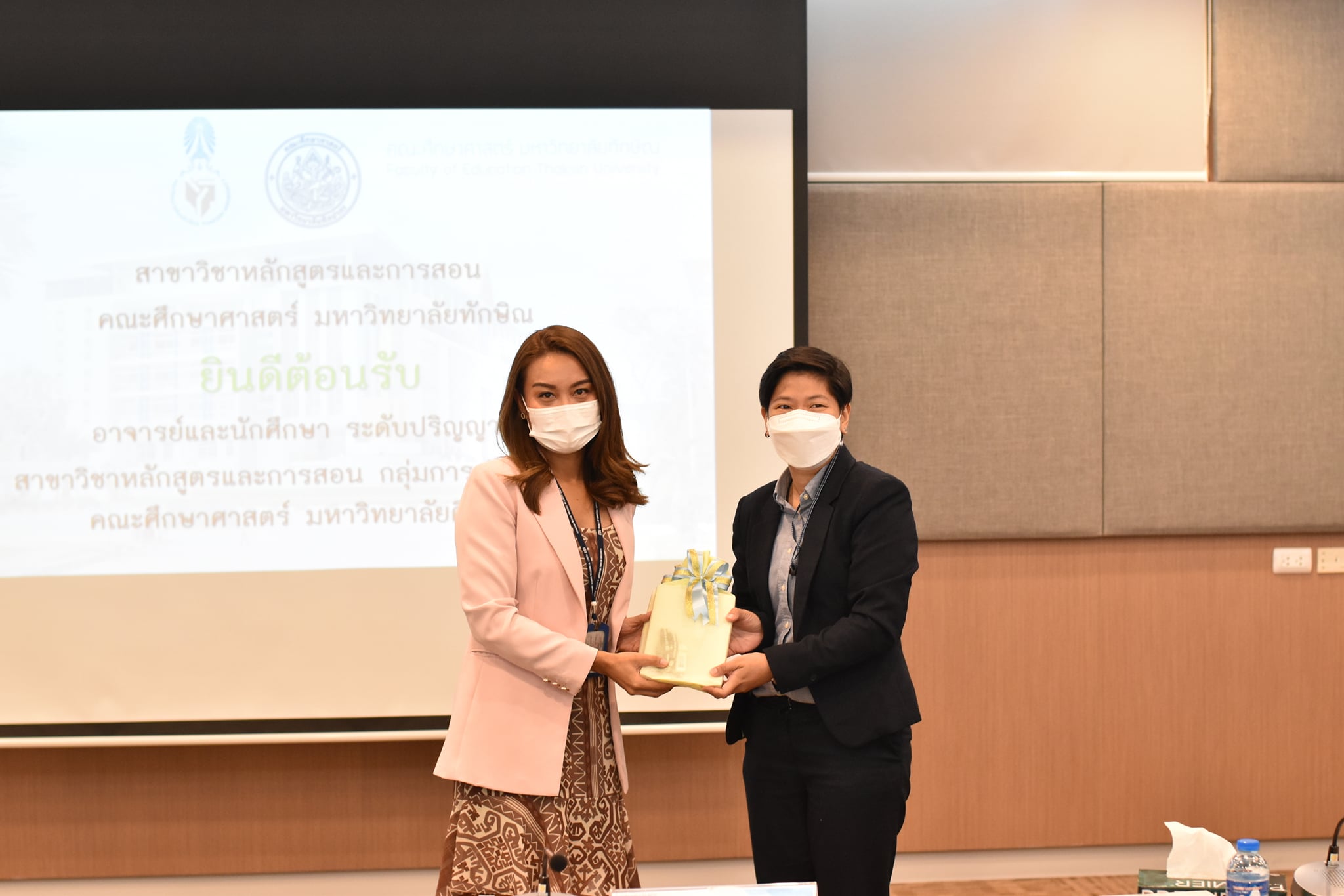 คณะศึกษาศาสตร์ มหาวิทยาลัยทักษิณ ต้อนรับคณะศึกษาศาสตร์ มหาวิทยาลัยศิลปากร เพื่อศึกษาดูงาน แลกเปลี่ยนเรียนรู้ด้านหลักสูตรและการสอน