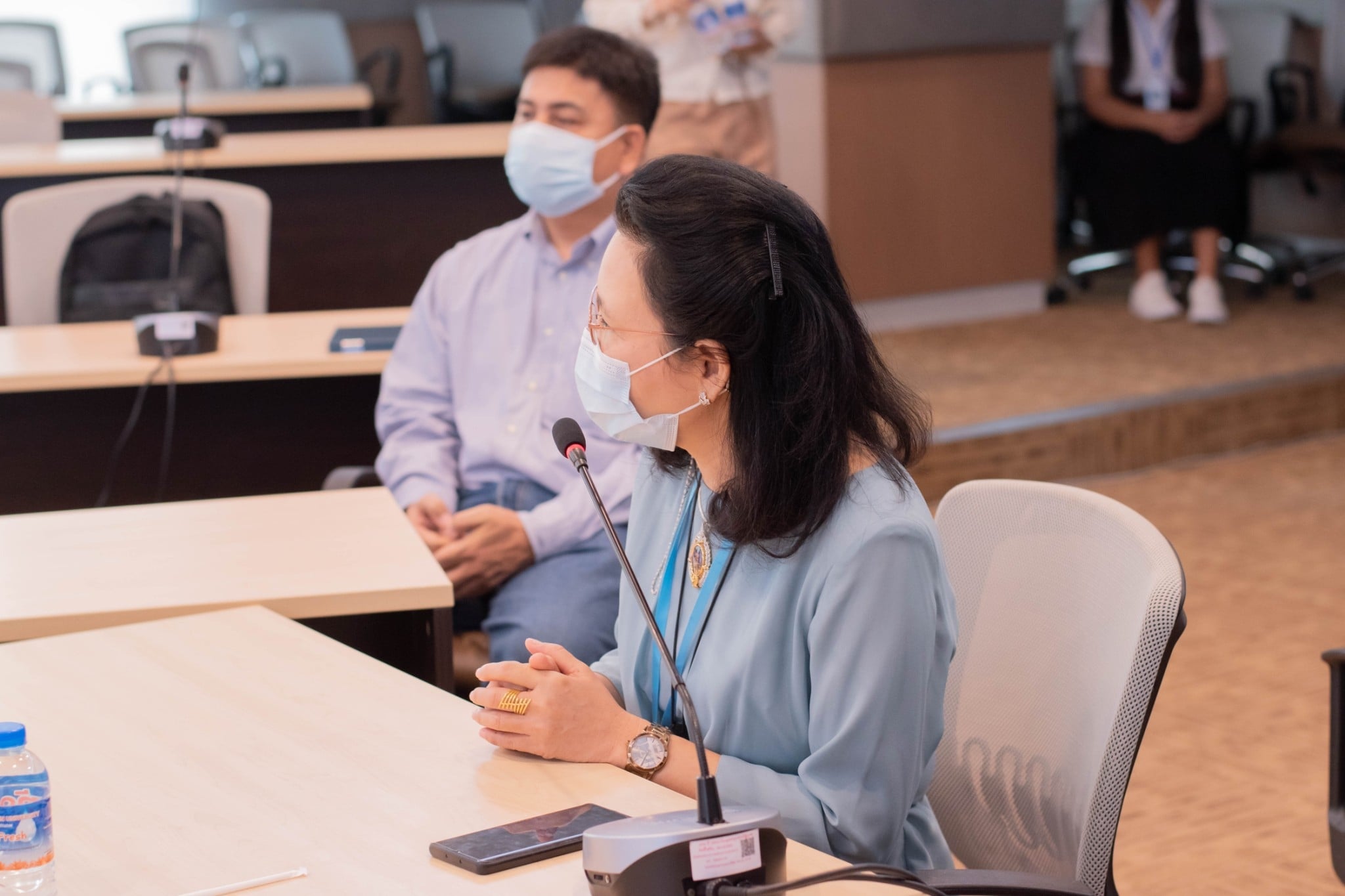 การประชุมเยี่ยมเยียนติดตามความก้าวหน้าของนิสิตทุนมูลนิธิชัยพัฒน