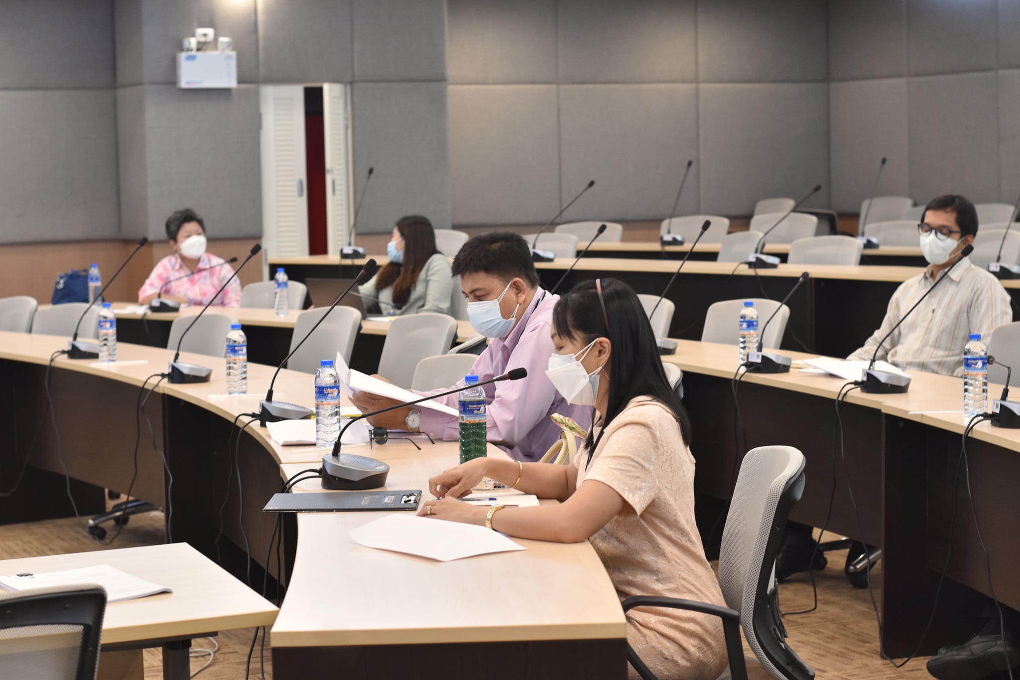 การประชุมคณะกรรมการจัดทำเกณฑ์การประเมินบุคลากรสายคณาจารย์ สังกัดคณะศึกษาศาสตร์ ครั้งที่ 1/2565