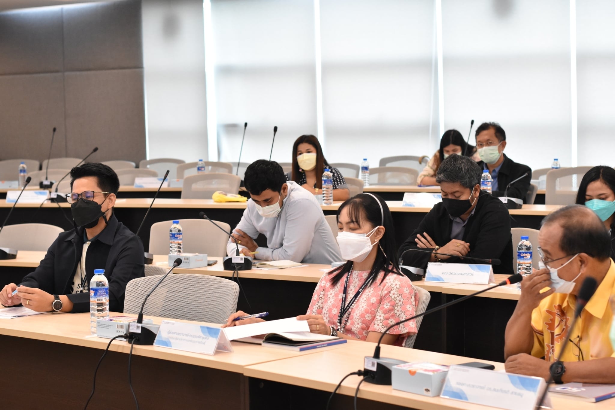 คณะศึกษาศาสตร์ให้การต้อนรับ โรงเรียนนานาชาติอังกฤษแห่งภาคเหนือ และโรงเรียนนานาชาติเซนต์เฮเลียร์-เบรลาร์ด