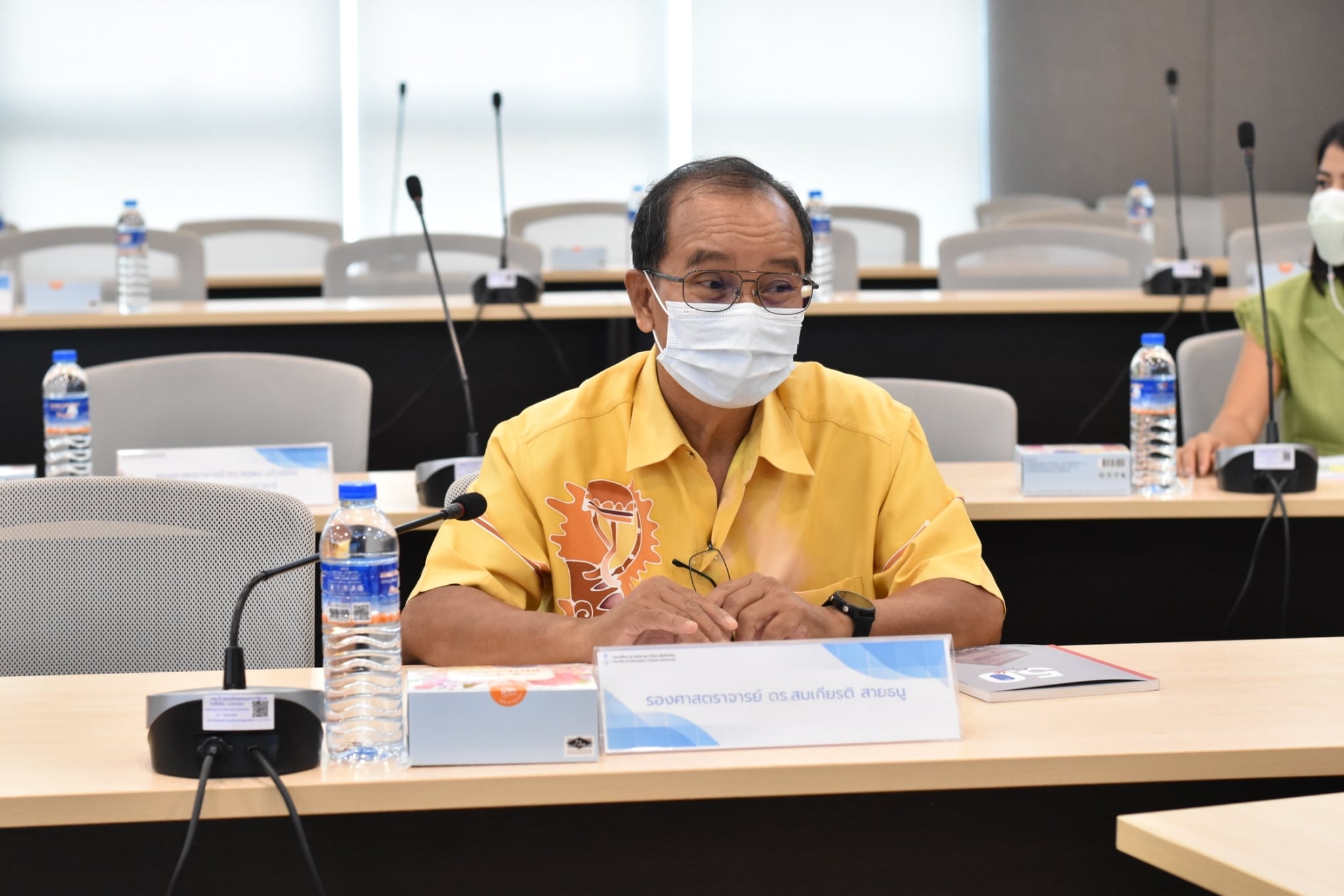 คณะศึกษาศาสตร์ให้การต้อนรับ โรงเรียนนานาชาติอังกฤษแห่งภาคเหนือ และโรงเรียนนานาชาติเซนต์เฮเลียร์-เบรลาร์ด