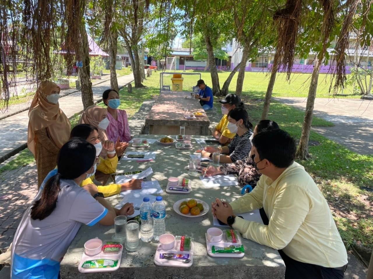 โครงการ การบริหารจัดการหลักสูตรฐานสมรรถนะอาชีพ สู่สถานประกอบการศูนย์การเรียนรู้เศรษฐกิจพอเพียงโรงเรียนพื้นที่เกาะ จังหวัดสตูล