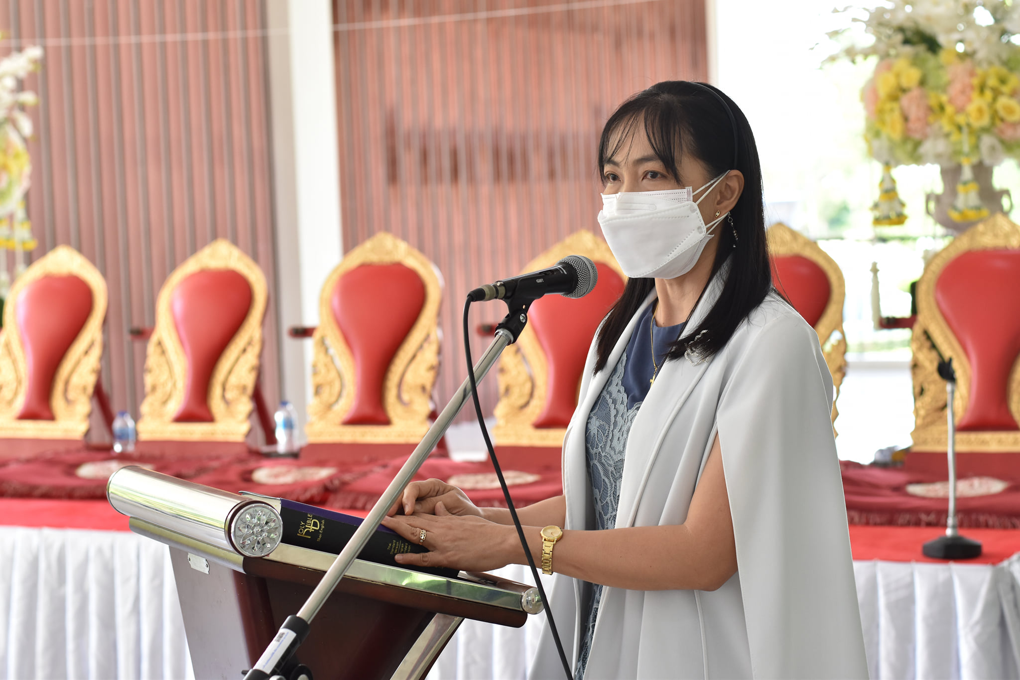 โครงการเสริมมงคลศึกษาฯ ศาสนบูชาบุญบารนี ประจำปี 2565