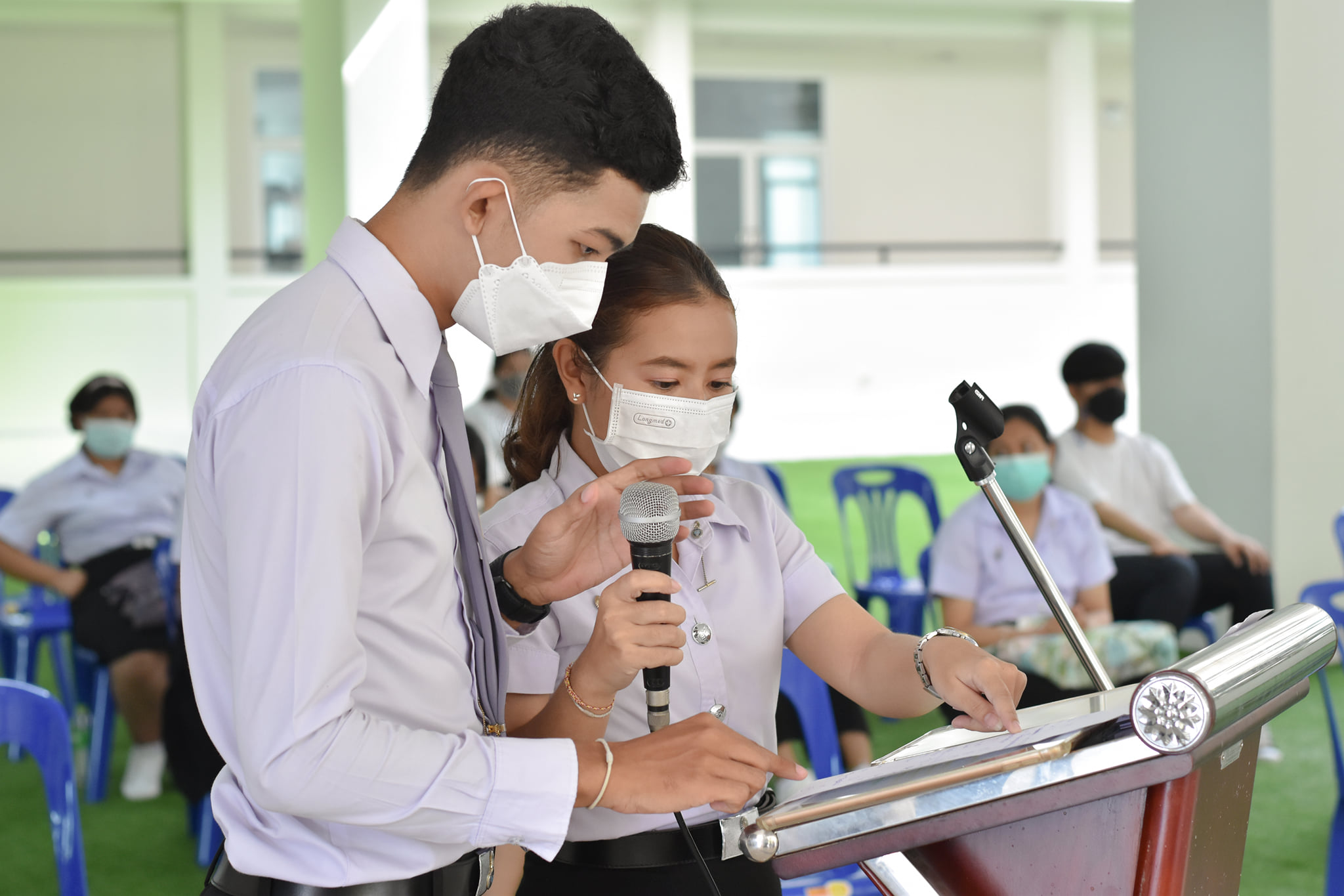 โครงการเสริมมงคลศึกษาฯ ศาสนบูชาบุญบารนี ประจำปี 2565