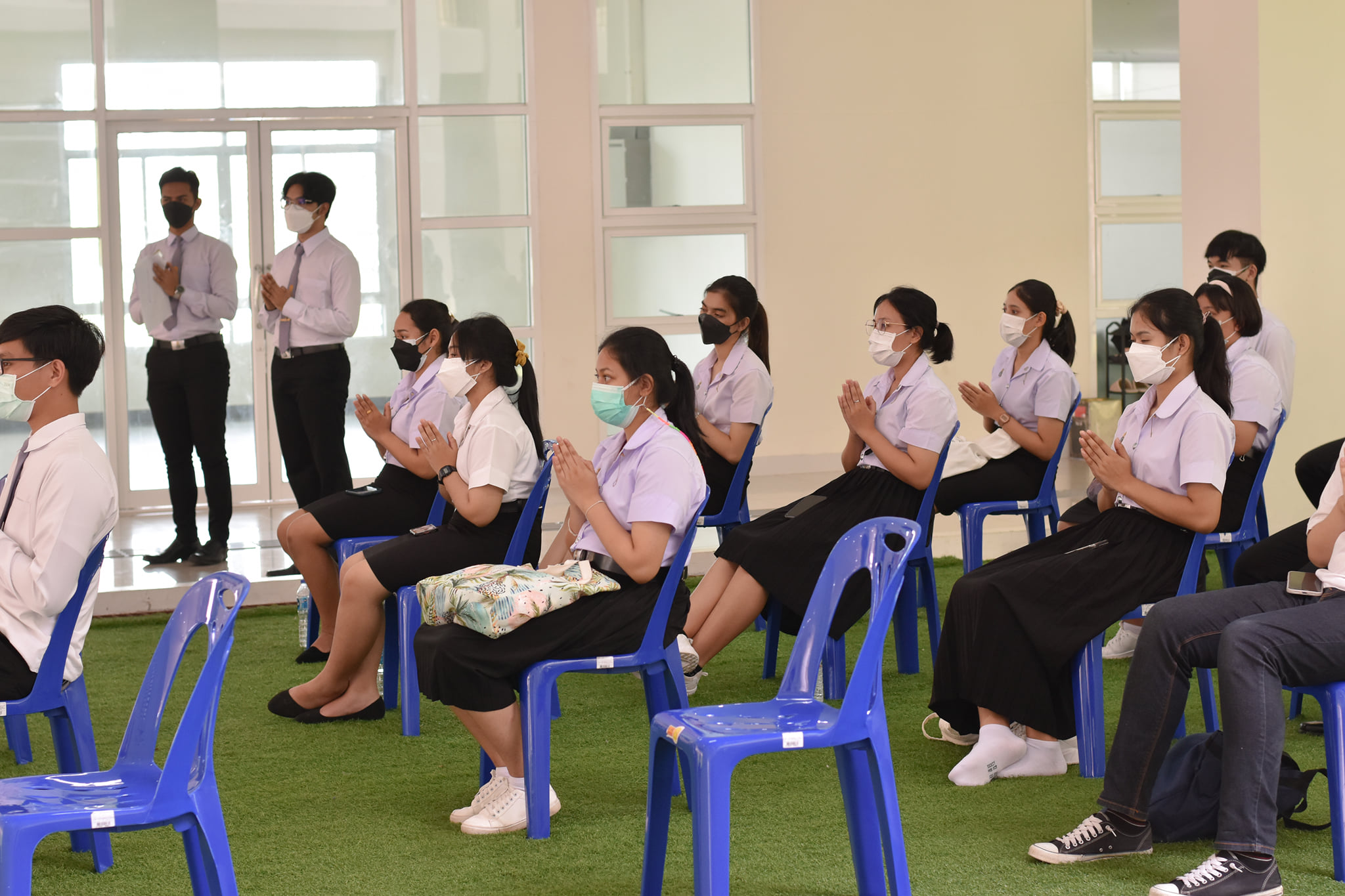 โครงการเสริมมงคลศึกษาฯ ศาสนบูชาบุญบารนี ประจำปี 2565