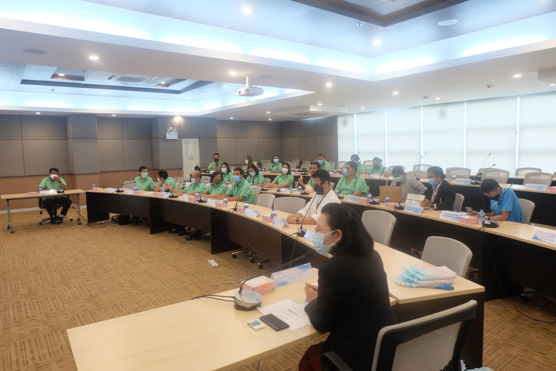 คณะศึกษาศาสตร์ ต้อนรับผู้บริหารและบุคลากรจากมหาวิทยาลัยการกีฬาแห่งชาติ วิทยาเขตตรัง