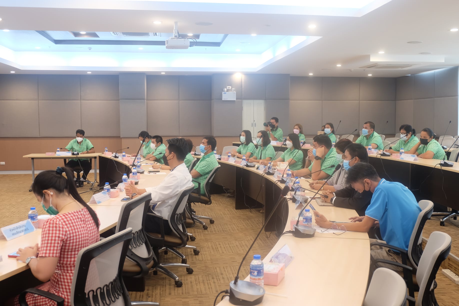 คณะศึกษาศาสตร์ ต้อนรับผู้บริหารและบุคลากรจากมหาวิทยาลัยการกีฬาแห่งชาติ วิทยาเขตตรัง