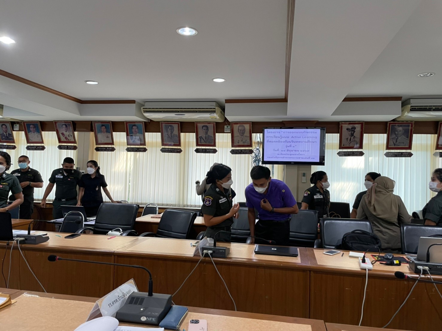 โครงการพัฒนาการจัดกิจกรรมการออกแบบการเรียนรู้แบบActive Learning​ ในโรงเรียน​ ตชด.รุ่นที่1​