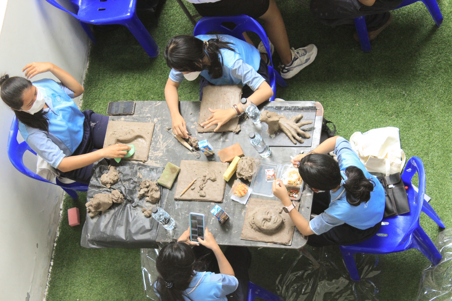 โครงการจิตรกรรมวิถีวัฒนธรรมตำบลบ่อยาง – ตำบลเกาะยอ จังหวัดสงขลา ซึ่งจัดโดยคณะศึกษาศาสตร์ร่วมกับคณะศิลปกรรมศาสตร์  มหาวิทยาลัยทักษิณ