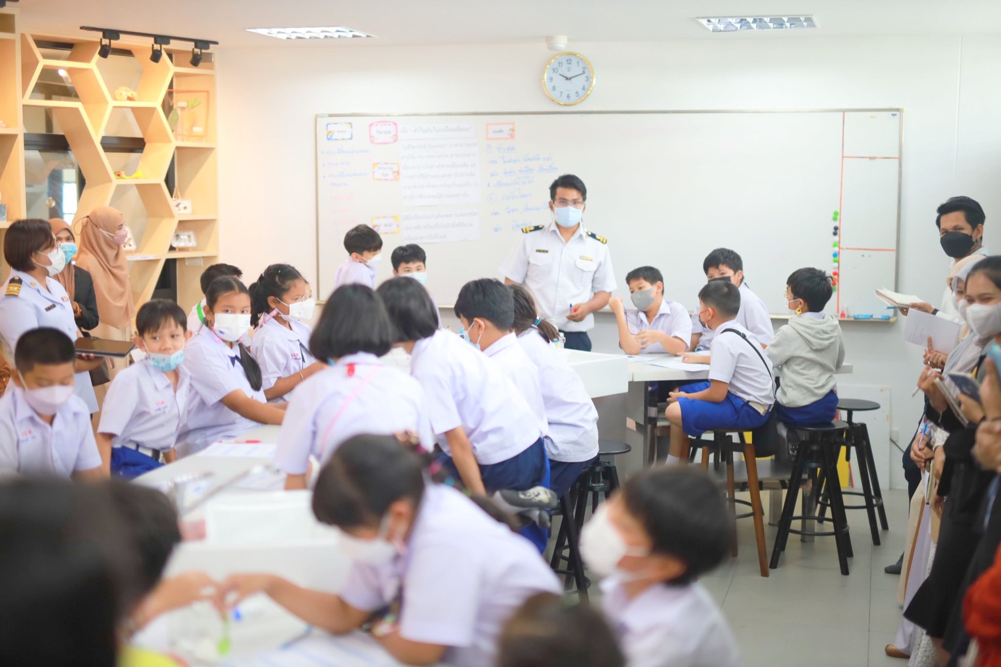 กิจรรมเปิดชั้นเรียน (Open Class)รายวิชาวิทยาศาสตร์ ชั้นประถมศึกษาชั้นปีที่ 5