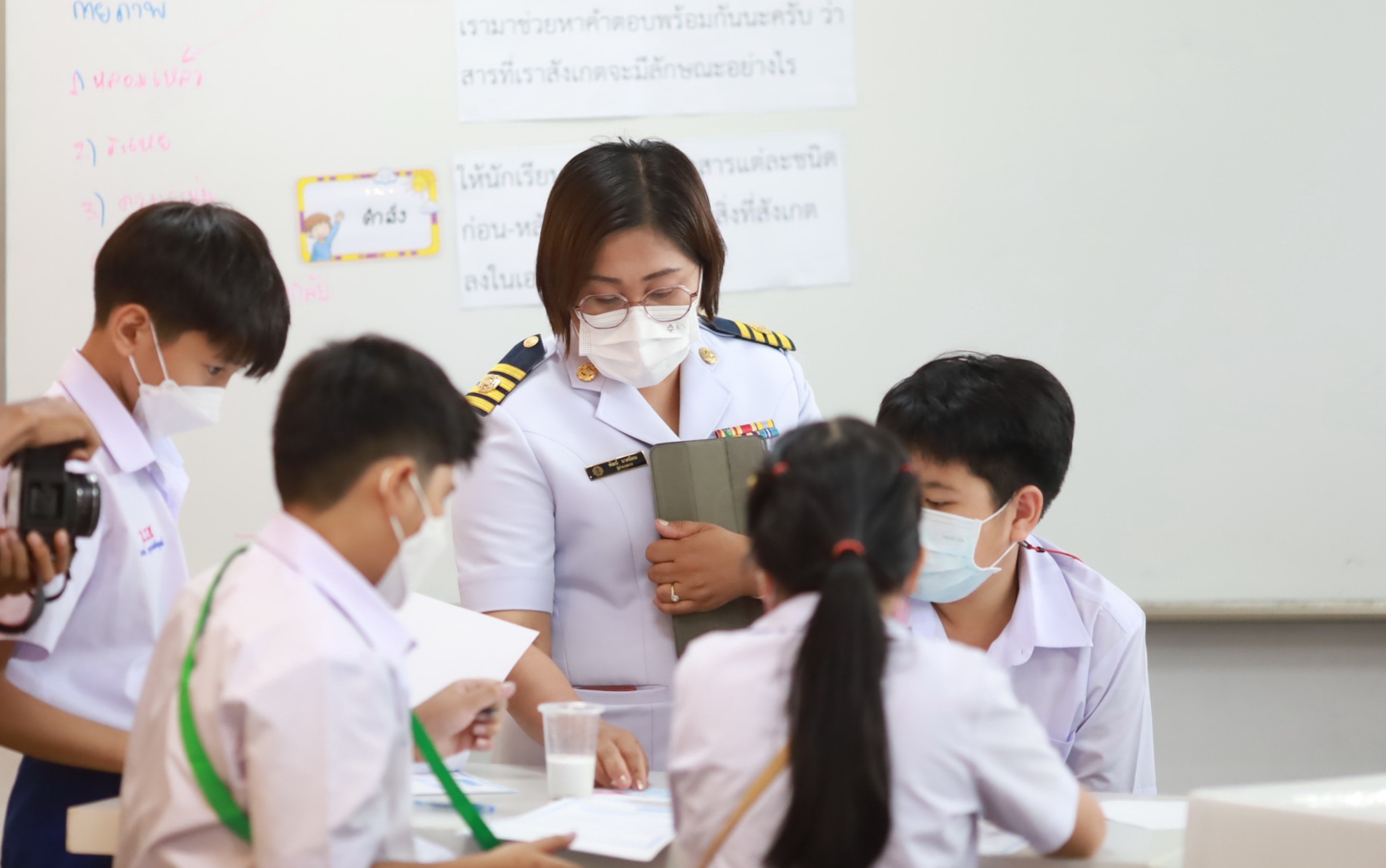 กิจรรมเปิดชั้นเรียน (Open Class)รายวิชาวิทยาศาสตร์ ชั้นประถมศึกษาชั้นปีที่ 5