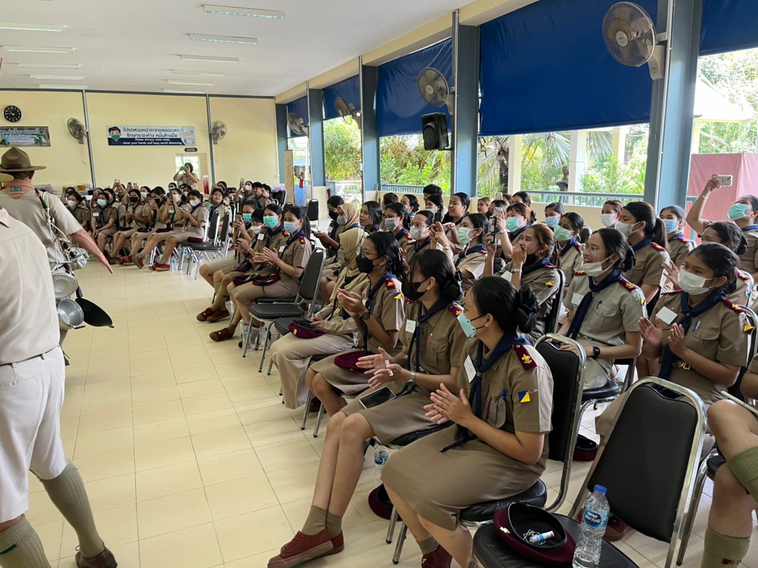 งานพัฒนานิสิต คณะศึกษาศาสตร์ ร่วมกับ สาขาวิชาพลศึกษาและสุขศึกษา คณะศึกษาศาสตร์ จัดโครงการฝึกอบรมผู้บังคับบัญชาลูกเสือสำรองและลูกเสือสามัญรุ่นใหญ่ขั้นความรู้เบื้องต้น (รุ่น ลญ.สข.04/2565)