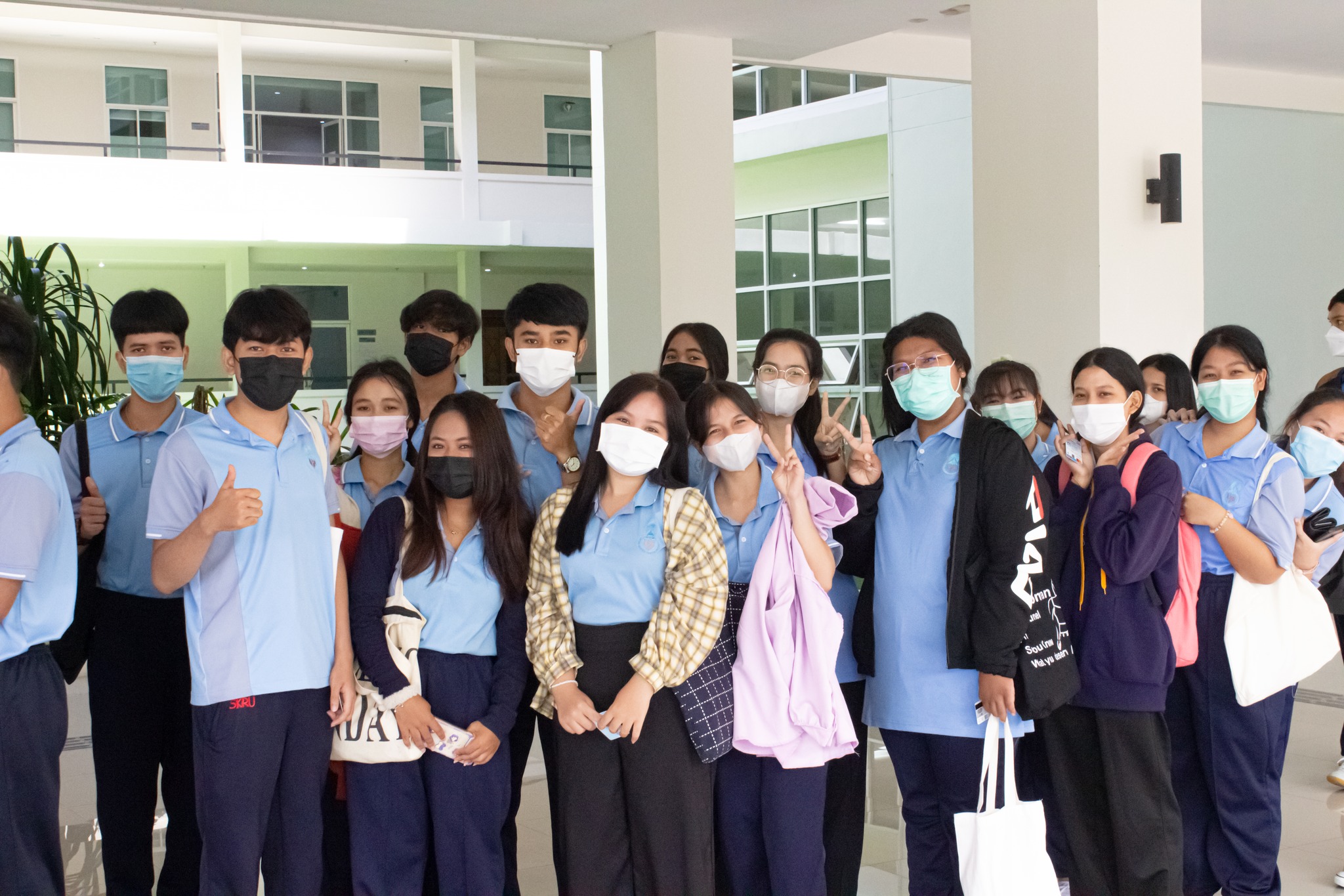 นิสิตคณะศึกษาศาสตร์เข้าร่วม กิจกรรมเลือกตั้งกลุ่มองค์กรนิสิต ประจำปีการศึกษา 2565