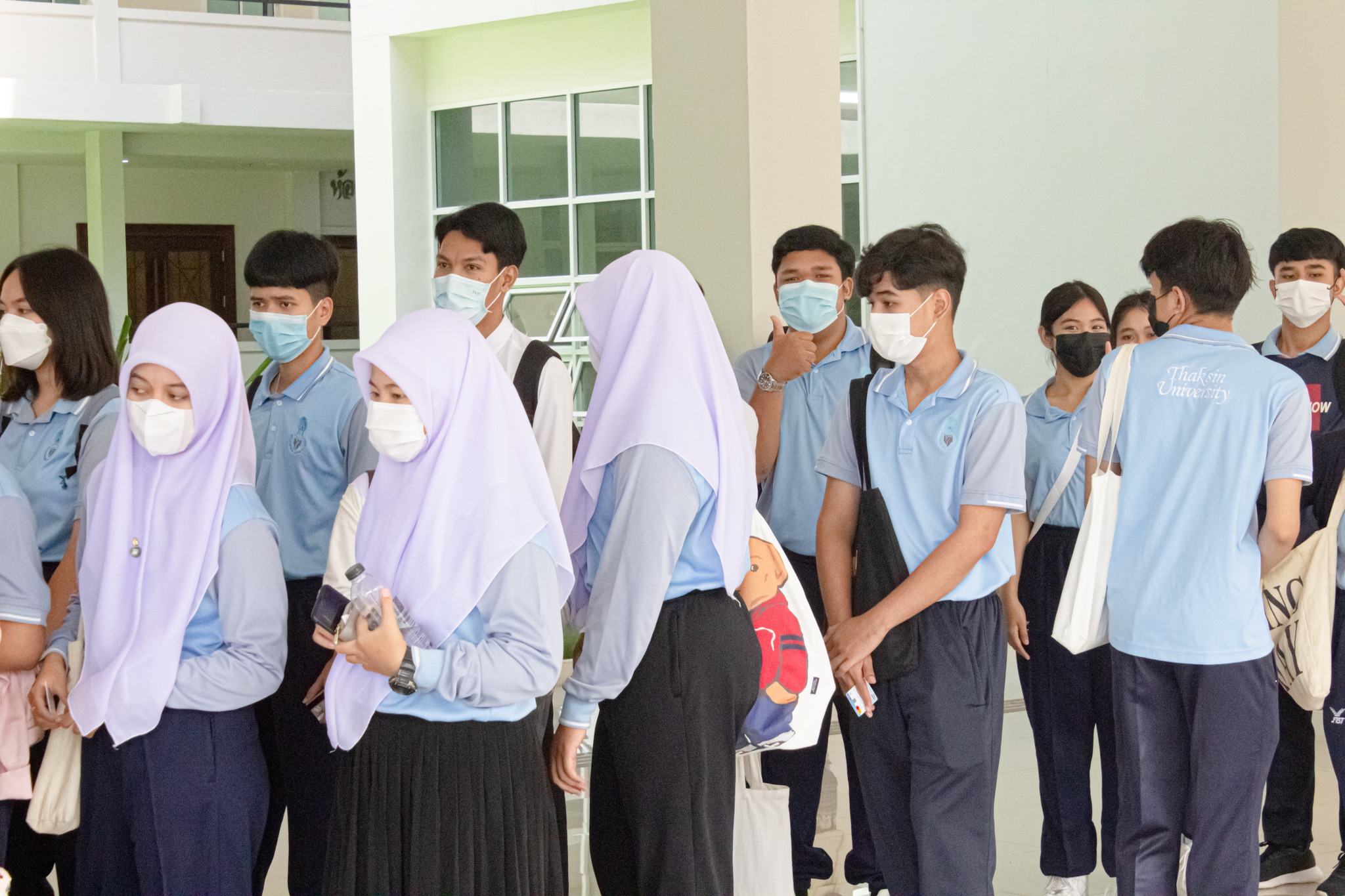 นิสิตคณะศึกษาศาสตร์เข้าร่วม กิจกรรมเลือกตั้งกลุ่มองค์กรนิสิต ประจำปีการศึกษา 2565