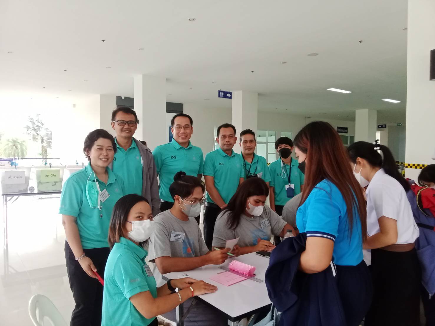 นิสิตคณะศึกษาศาสตร์เข้าร่วม กิจกรรมเลือกตั้งกลุ่มองค์กรนิสิต ประจำปีการศึกษา 2565