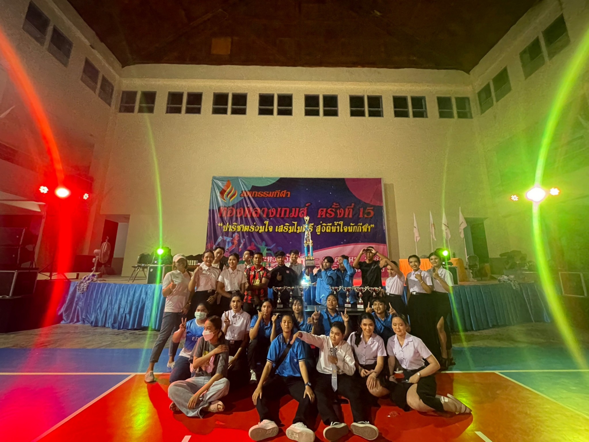 คณะศึกษาศาสตร์ มหาวิทยาลัยทักษิณ วิทยาเขตพัทลุง เข้าร่วมกีฬาทองหลางเกมส์ ครั้งที่ 15