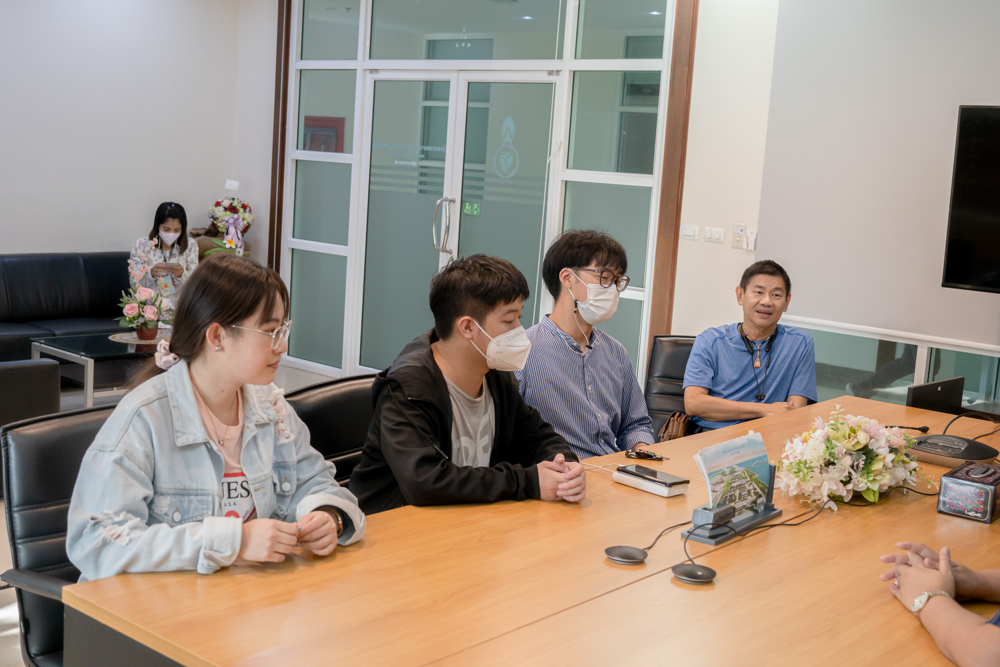 คณะศึกษาศาสตร์ และงานวิเทศสัมพันธ์ มหาวิทยาลัยทักษิณ ร่วมต้อนรับนิสิตที่เดินทางมาจากประเทศจีน