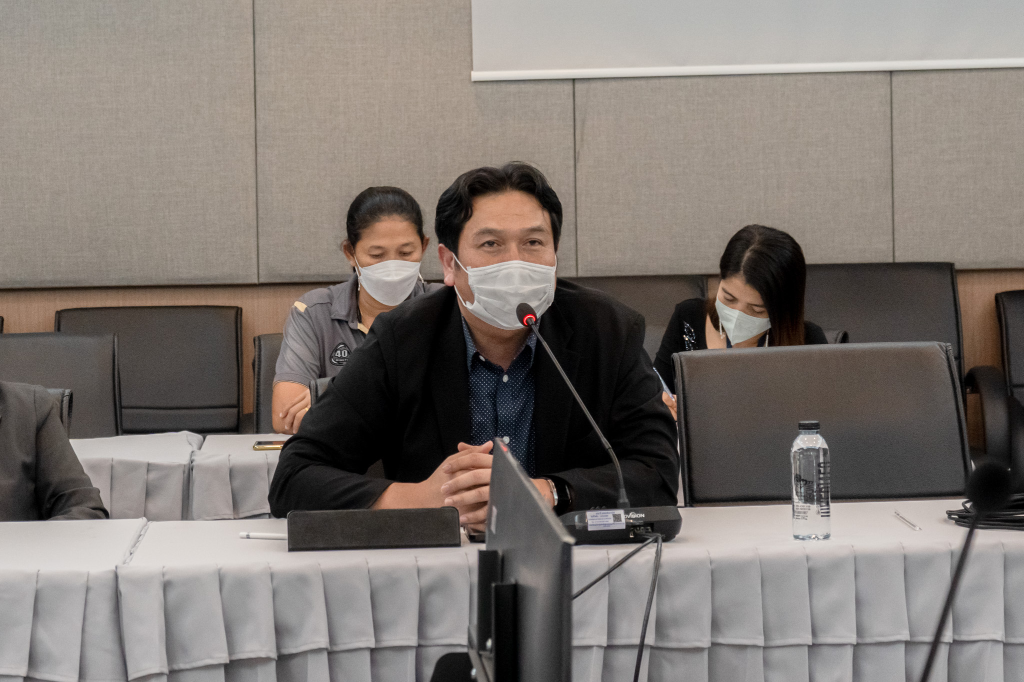 คณะศึกษาศาสตร์ มหาวิทยาลัยทักษิณ เข้าร่วมต้อนรับและแลกเปลี่ยนในการร่วมศึกษาดูงานเกี่ยวกับการปรับปรุงหลักสูตรฯ ร่วมกับ คณะศึกษาศาสตร์ มหาวิทยาลัยมหาสารคาม