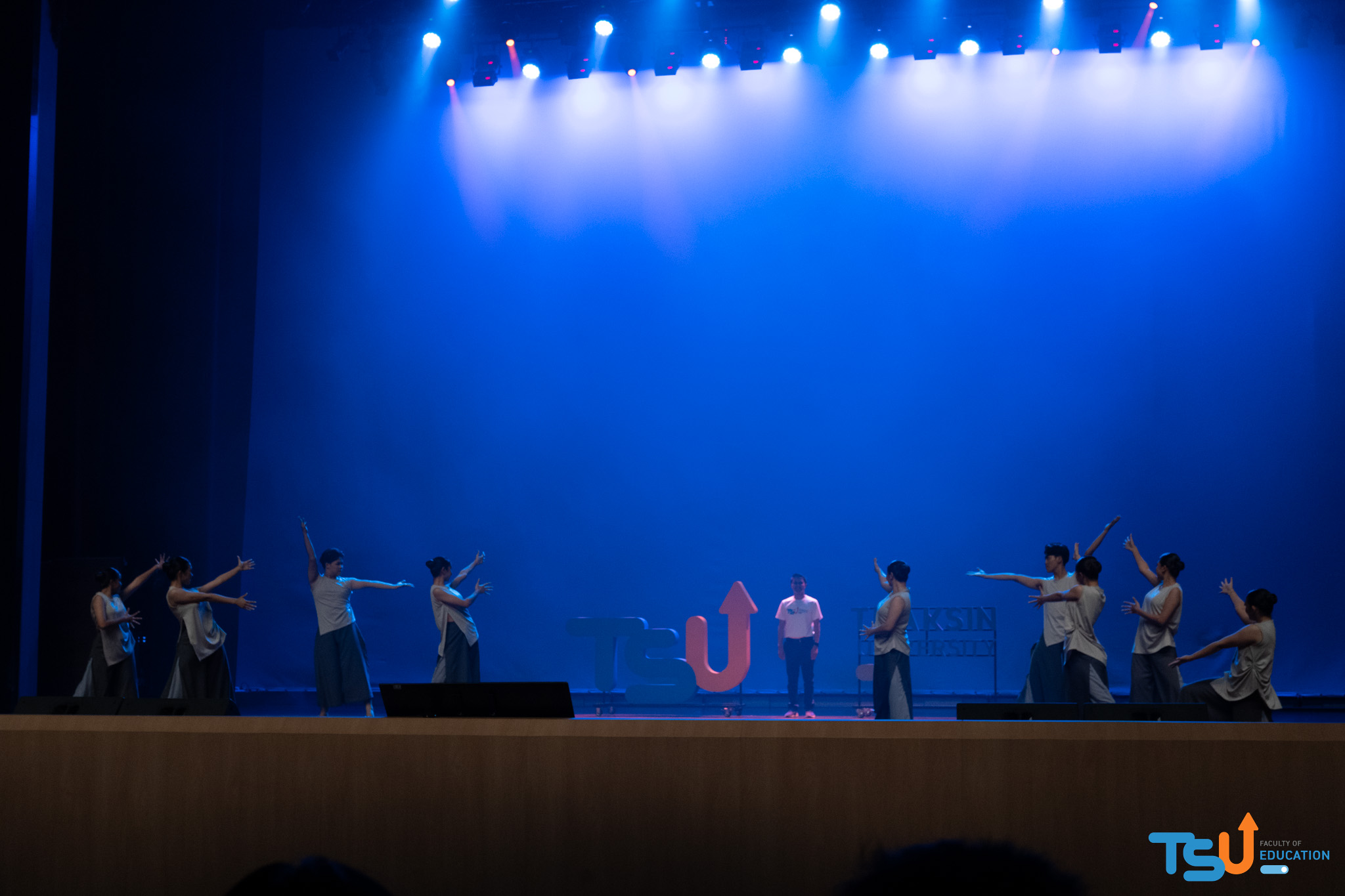 คณะศึกษาศาสตร์ เข้าร่วมงาน " TSU Rebrand Grand Opening "