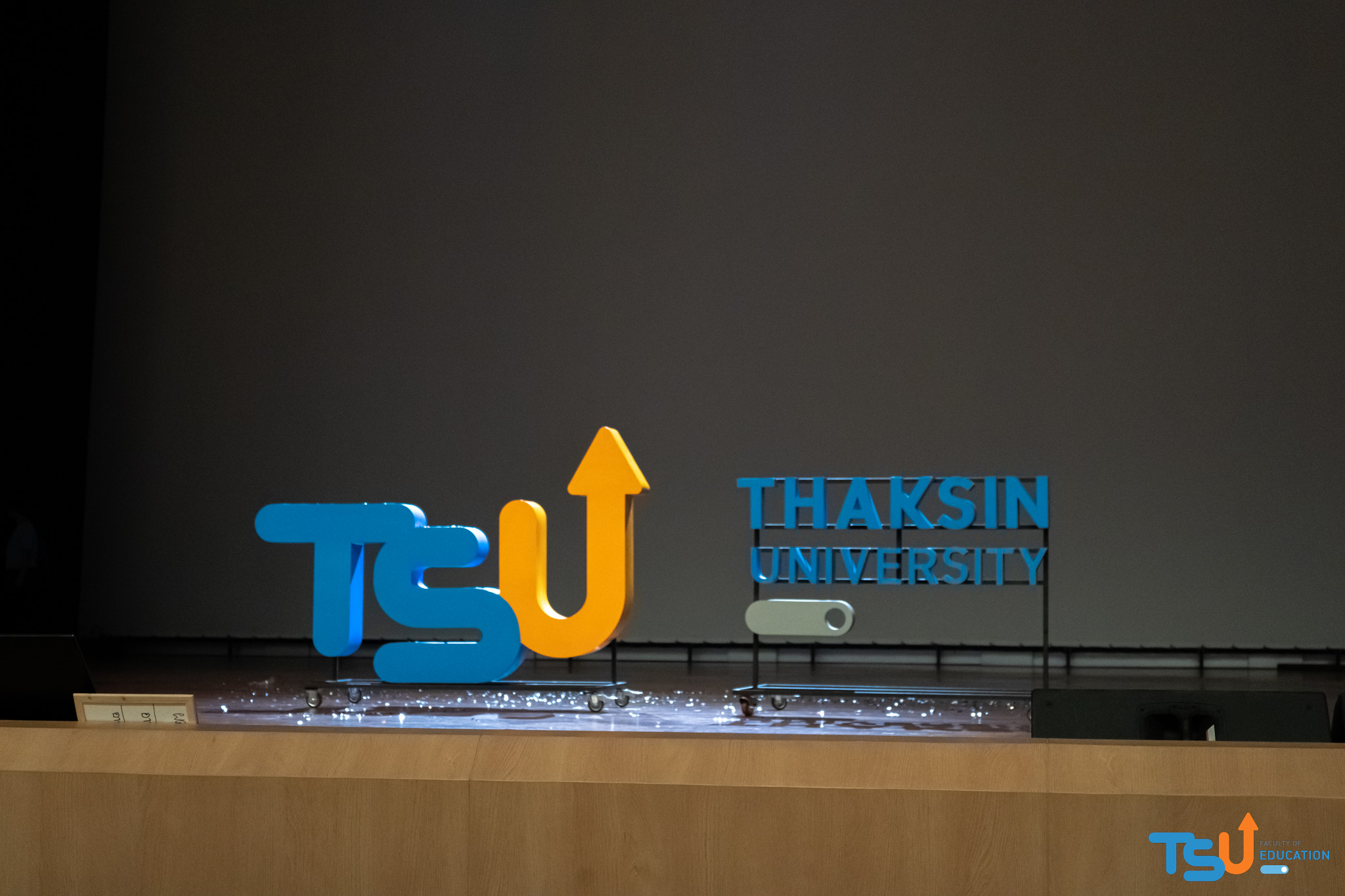 คณะศึกษาศาสตร์ เข้าร่วมงาน " TSU Rebrand Grand Opening "