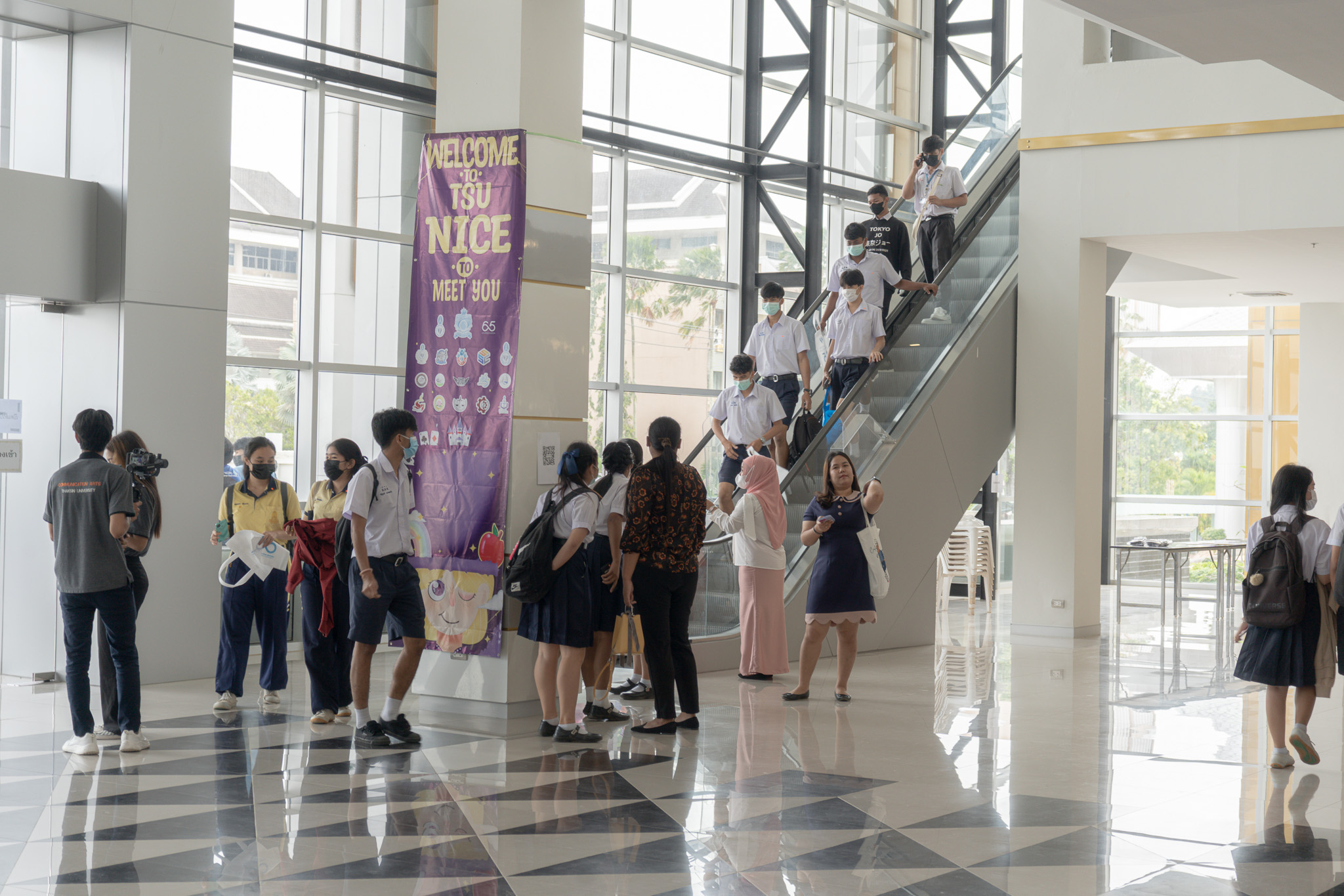 กิจกรรม " TSU NICE to meet you ดีใจที่ได้พบเธอ "